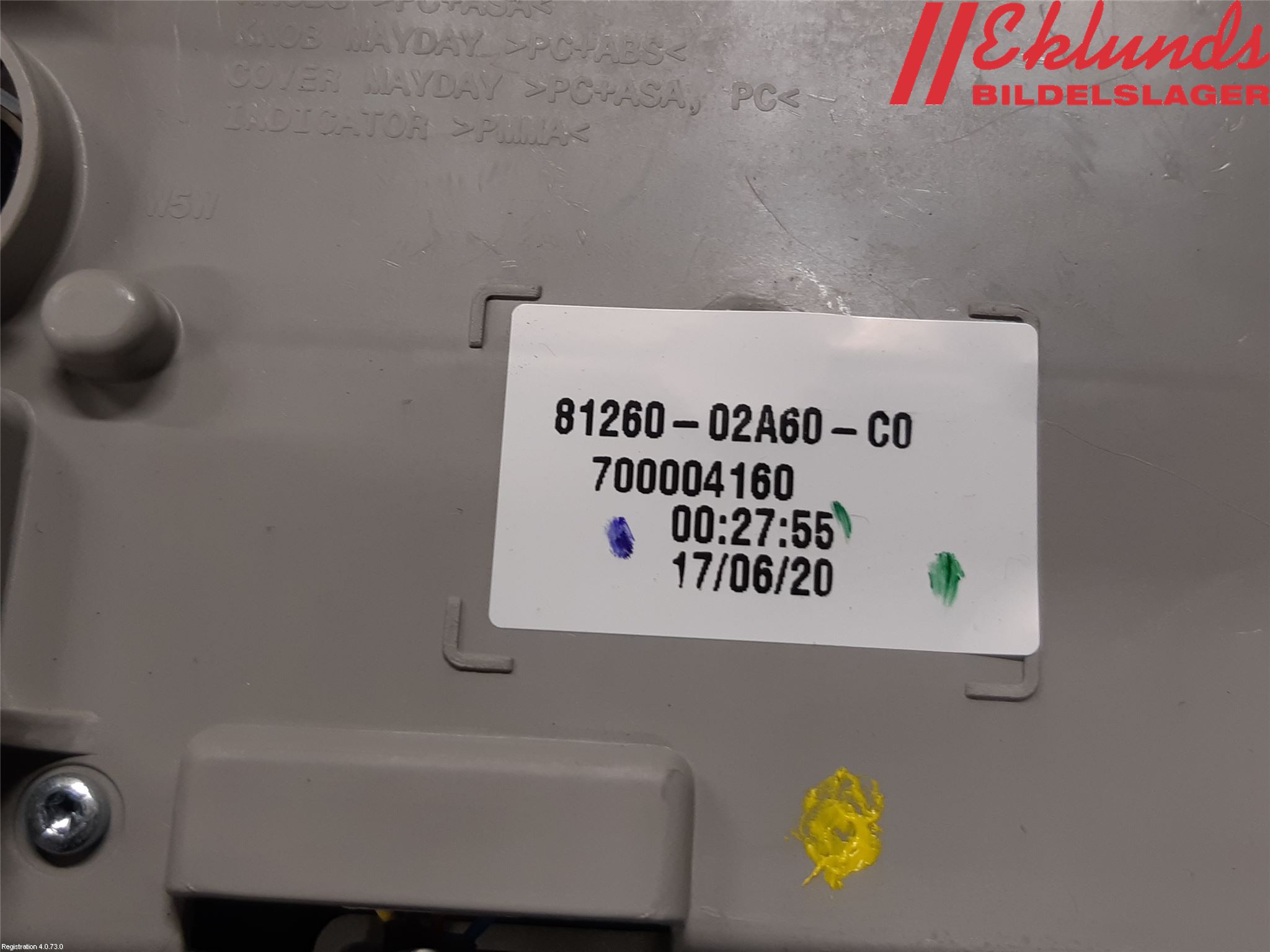 Toyota COROLLA 19- Innerbelysning