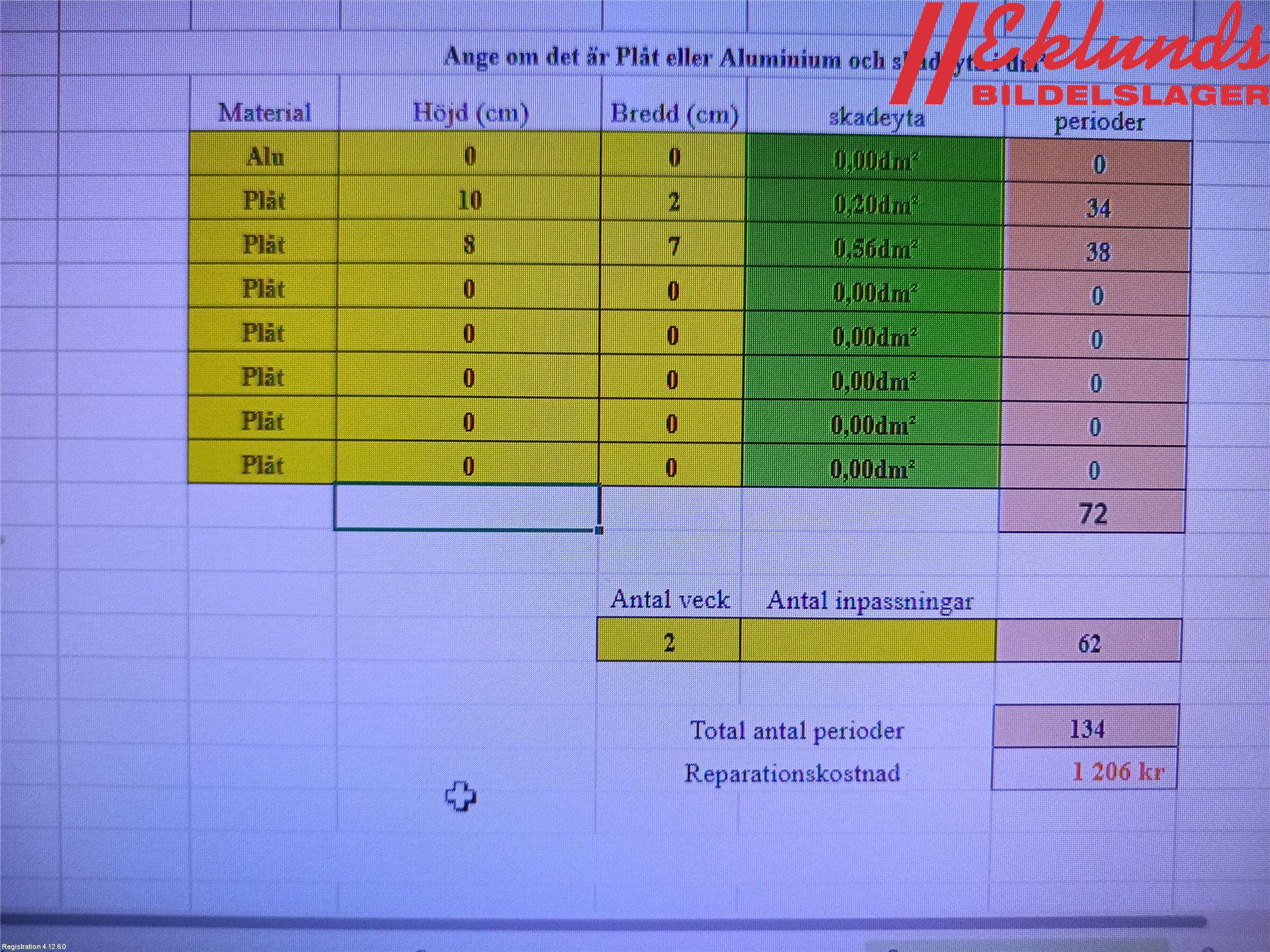 Volvo V60 14-18 Dörr Fram Vänster