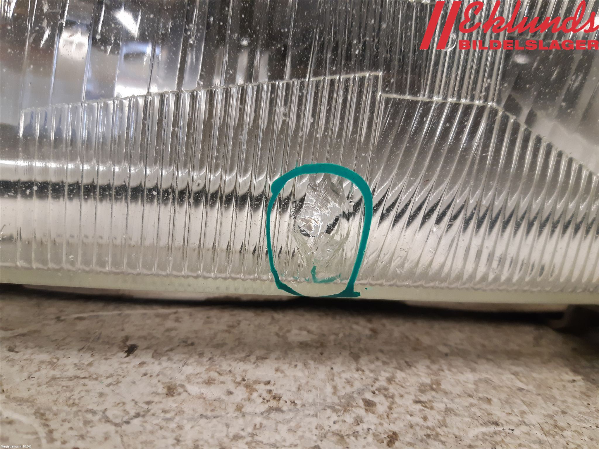 Saab 9000 CS    92-98 Strålkastare Vänster