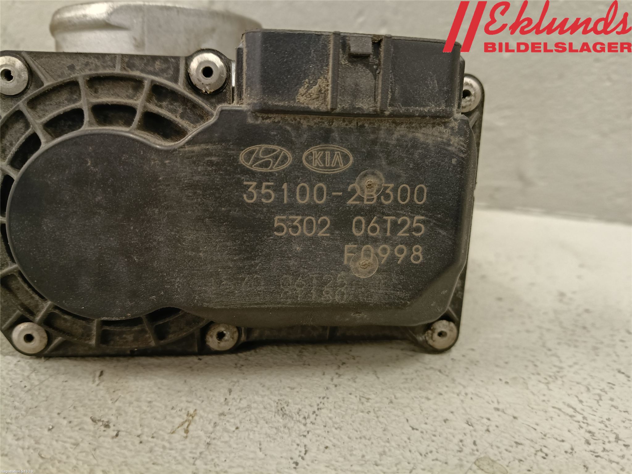 Hyundai i30 GD 13-17 Injspjällhus