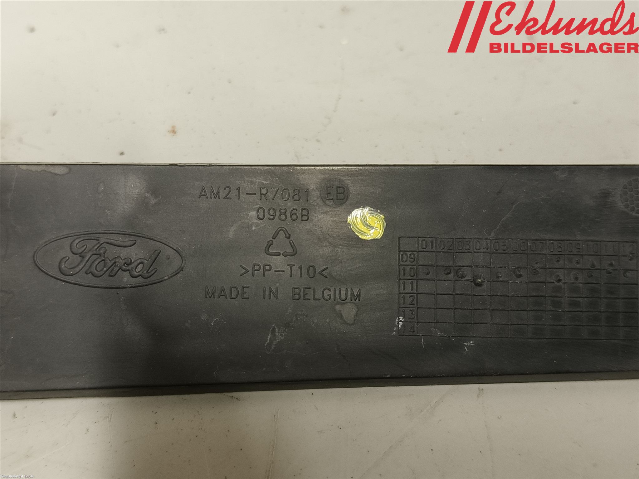 Ford S-MAX 06-15 Stötfångarlist Fram