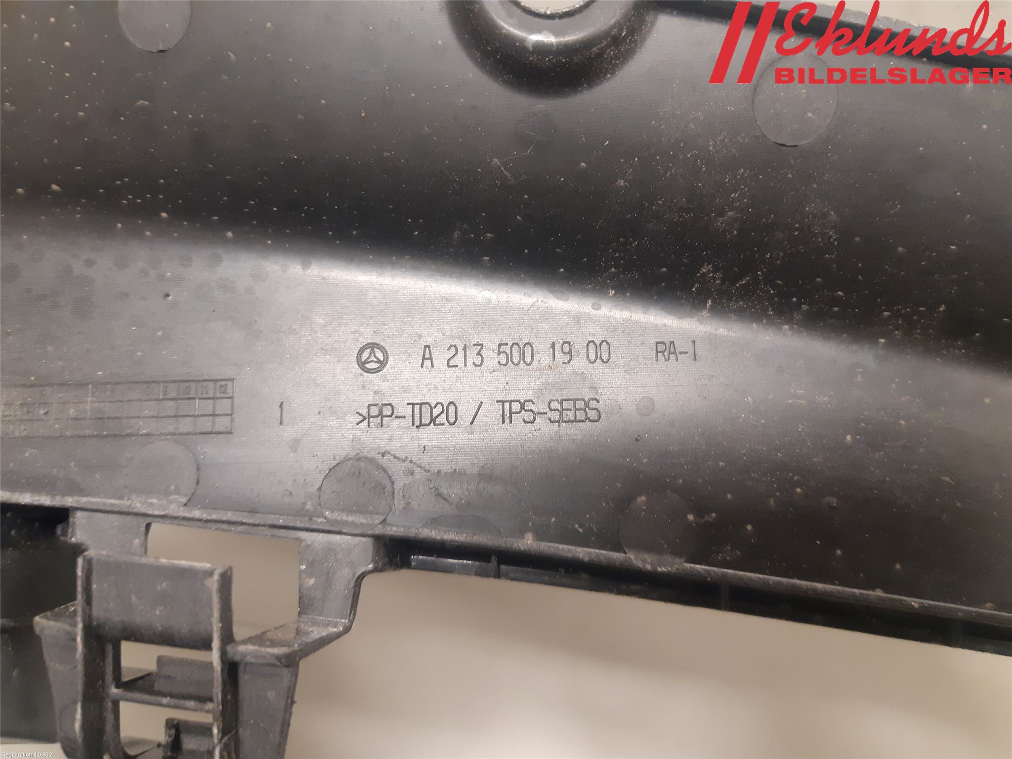 Mercedes-Benz MB E-KLASS (W213) 16-23 Deflektor Plåt-Plast Kylning