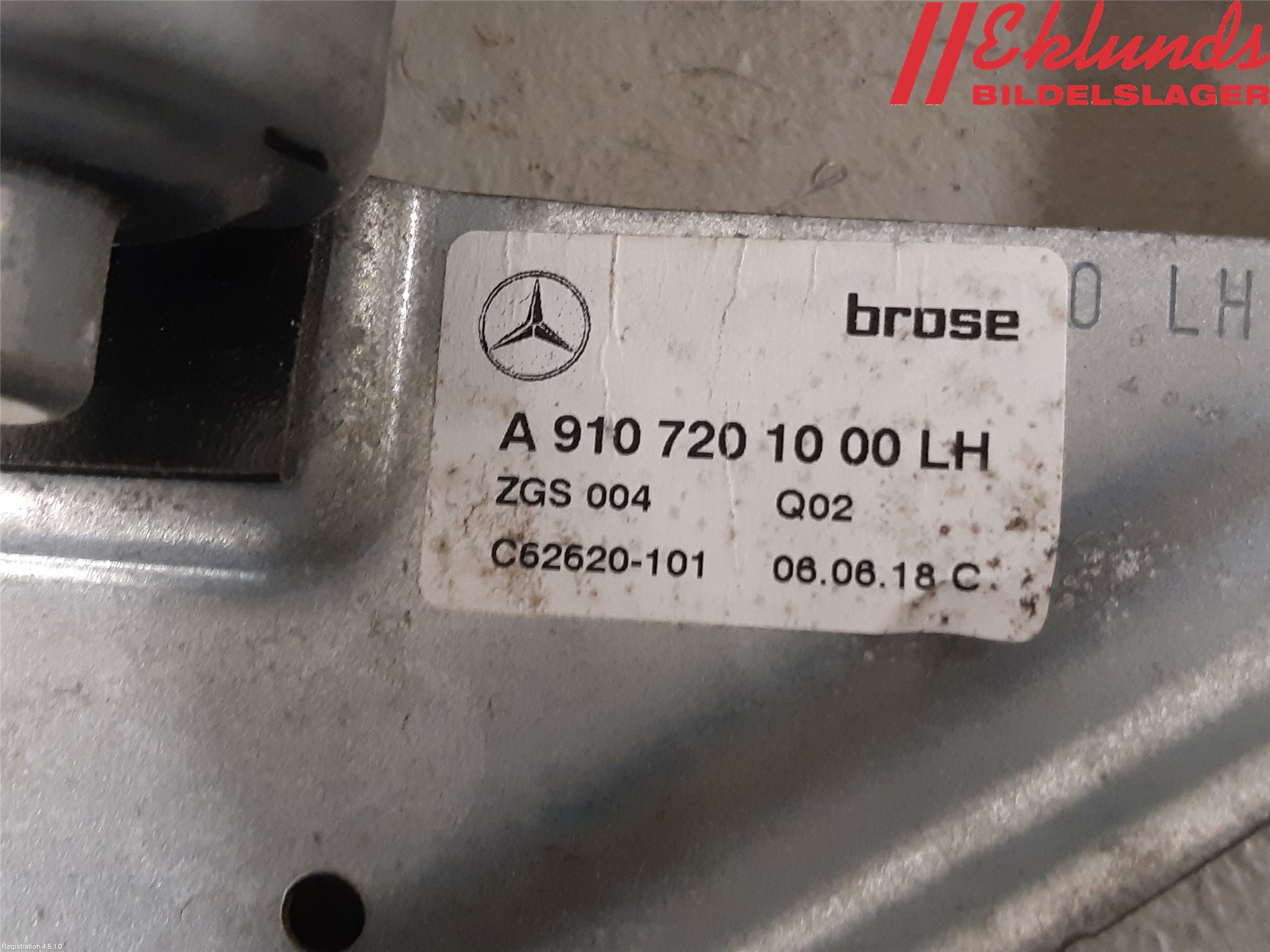 Mercedes-Benz MB SPRINTER (W907/W910) 19- Fönsterhiss El Kompl