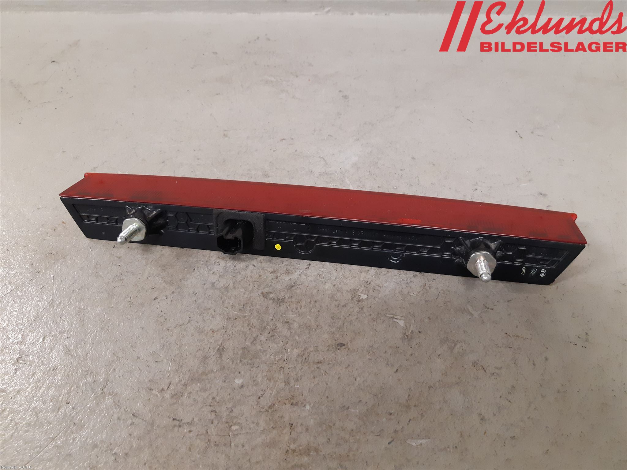 Toyota COROLLA 19- Bromsljus Bakruta