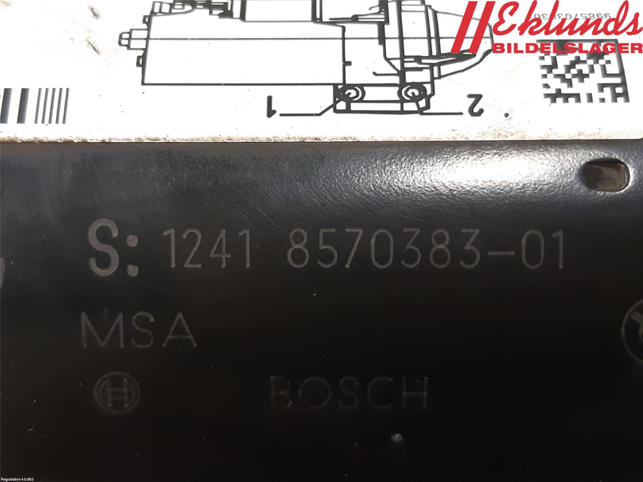 BMW X1 E84 10-15 Startmotor Diesel