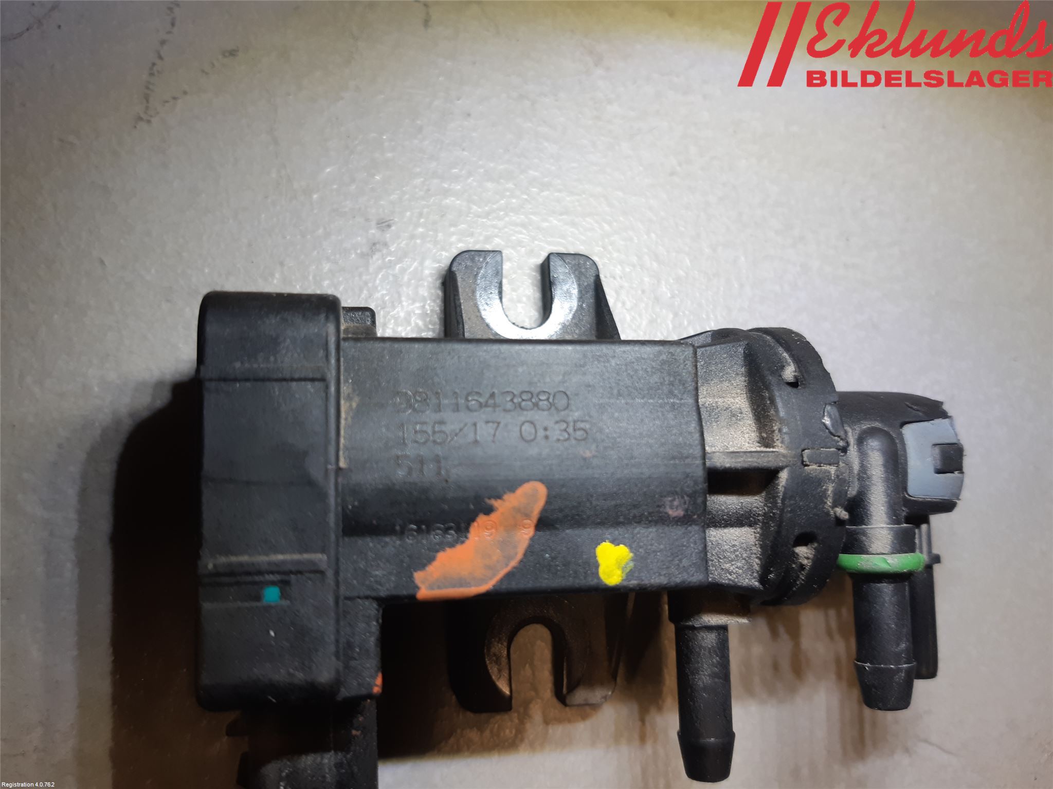 Citroen BERLINGO 08-18 Vakuumventil