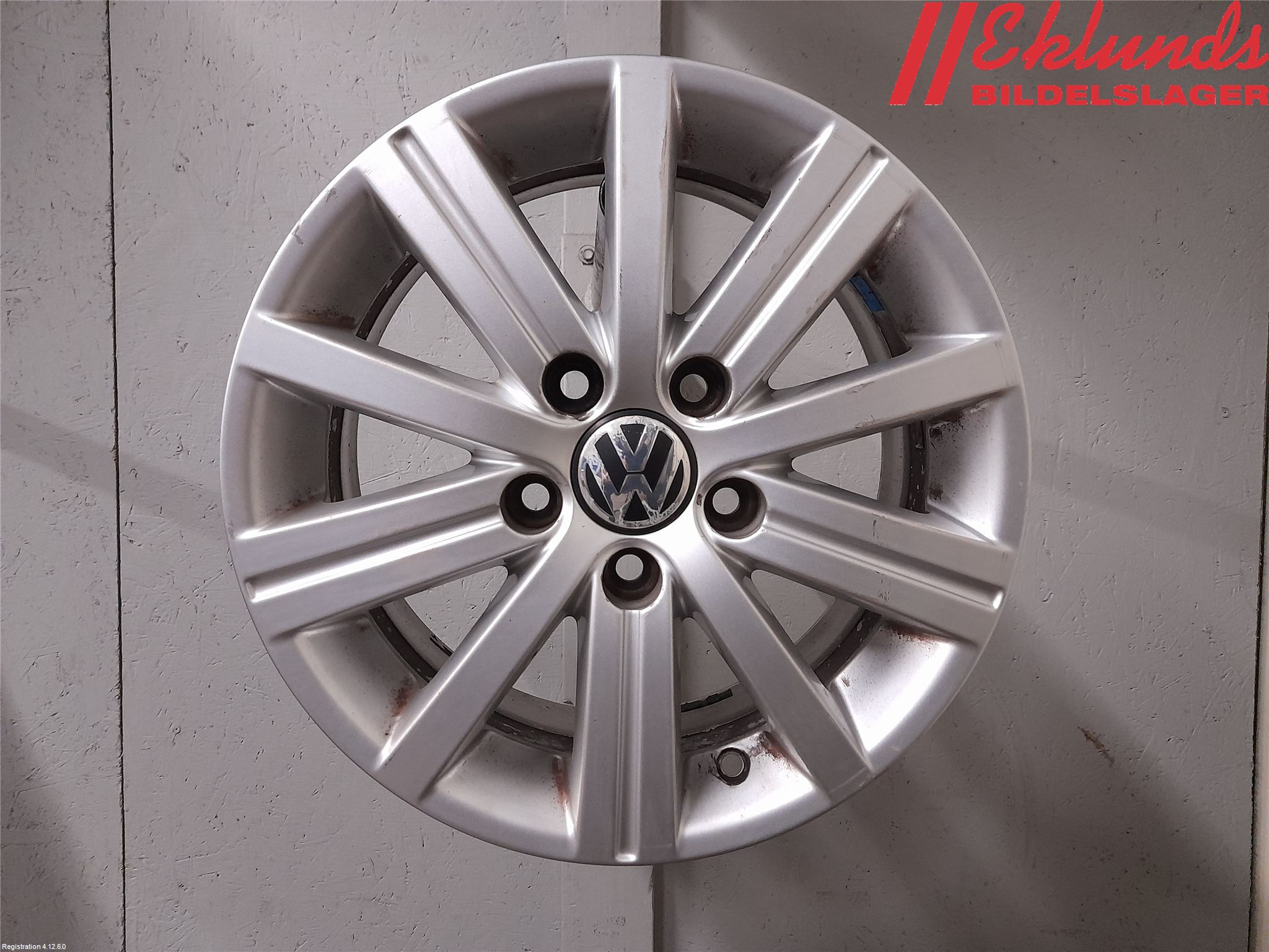 Volkswagen VW GOLF VI 09-13 Fälgsats Aluminium