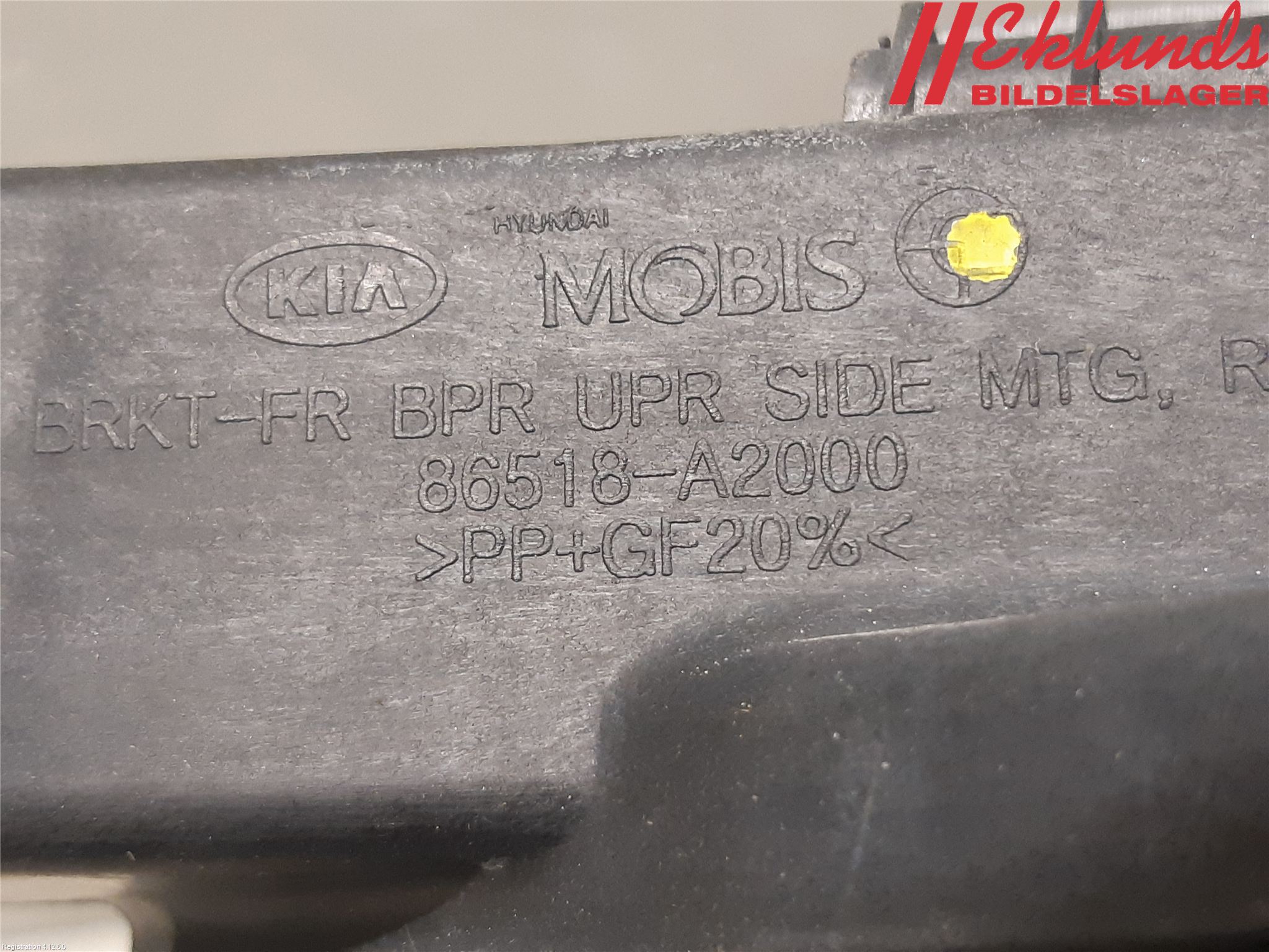 Kia CEED 12-18 Stötfångarfäste Fram Hö