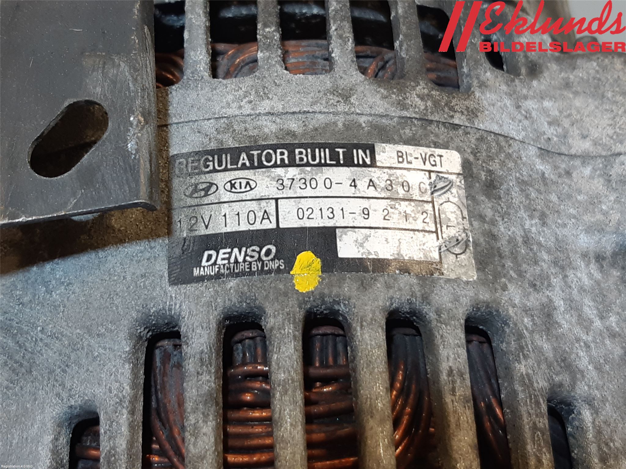 Kia SORENTO 03-09 Generator