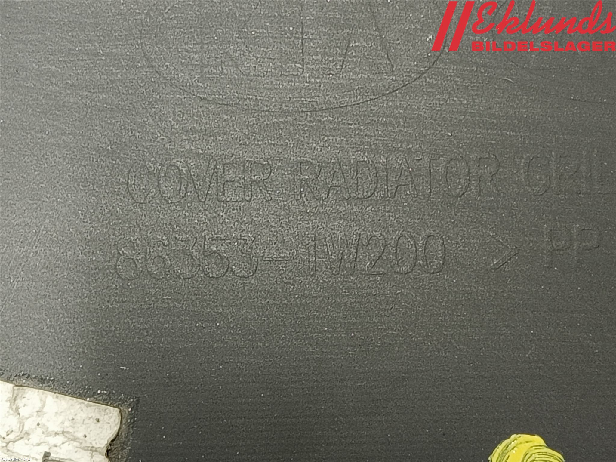 Kia RIO 12-16 Täckplast Front