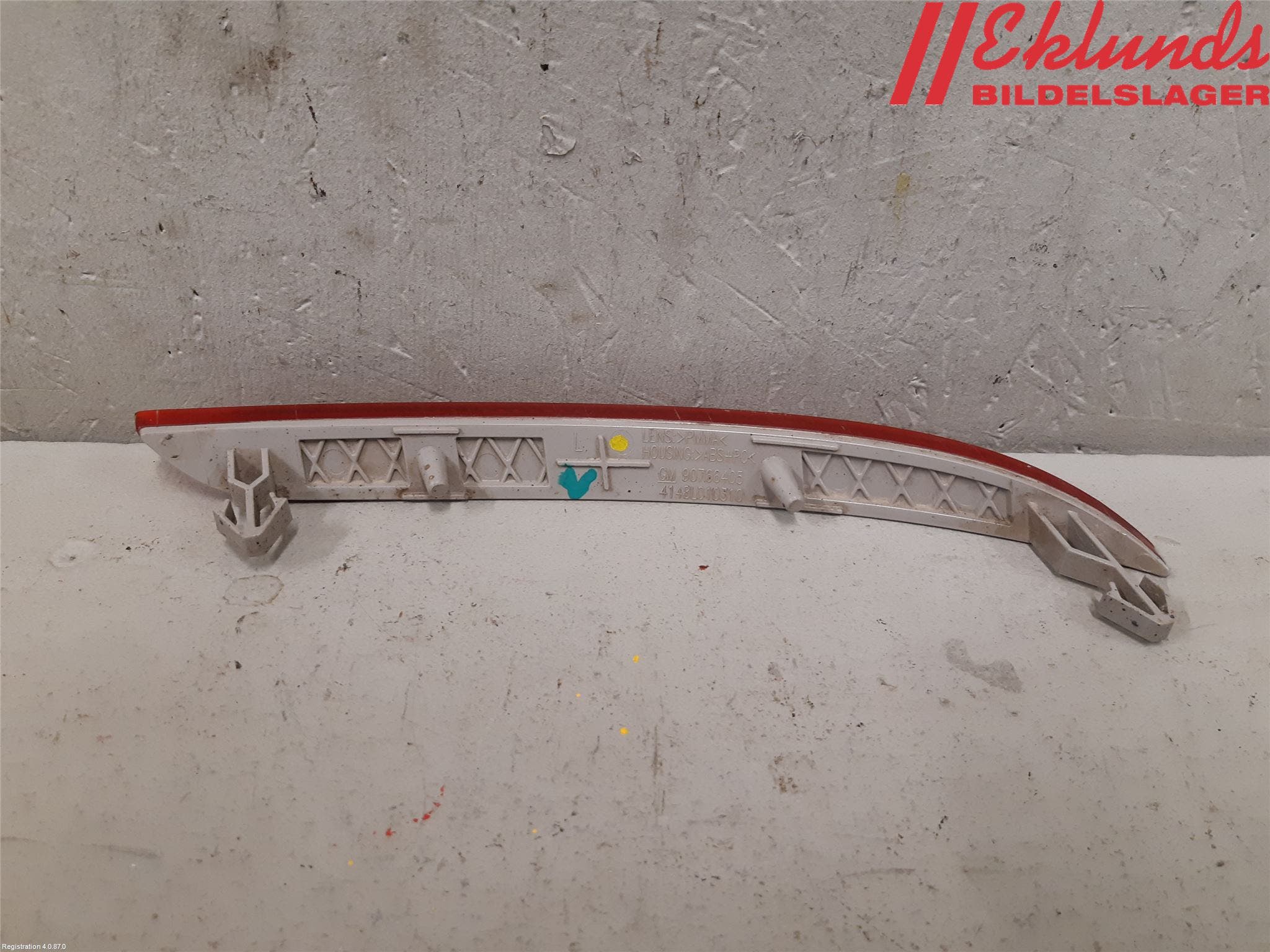 Opel ASTRA K 16-22 Dimljus/Reflex Bak