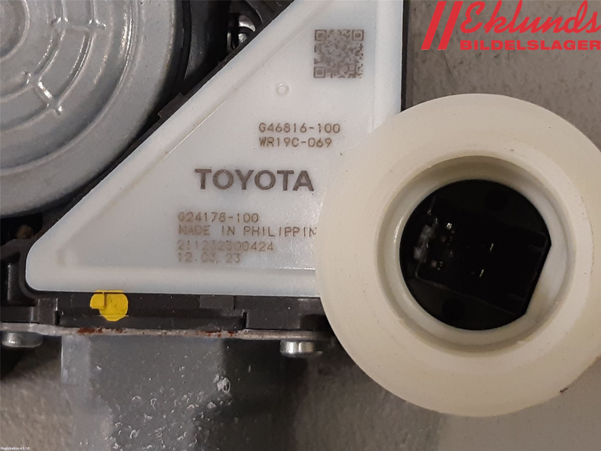 Toyota COROLLA 19- Fönsterhiss El Kompl