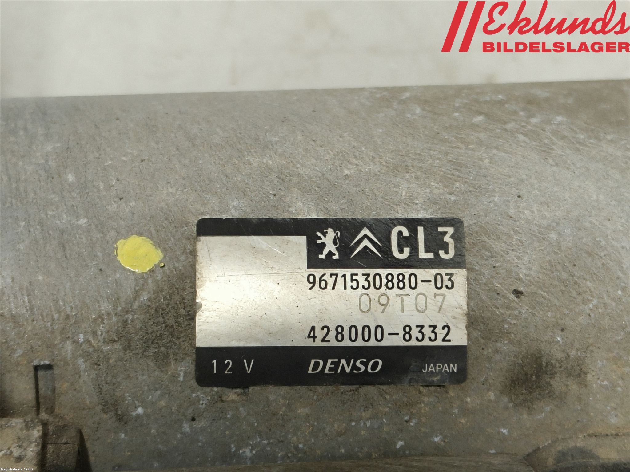 Citroen C3 AIRCROSS 18-23 Startmotor