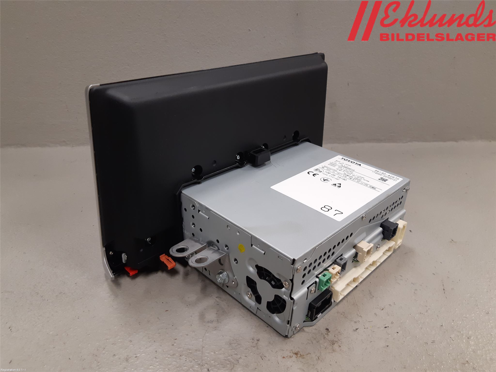 Toyota RAV4 19- Cd Radio - Multimediapanel
