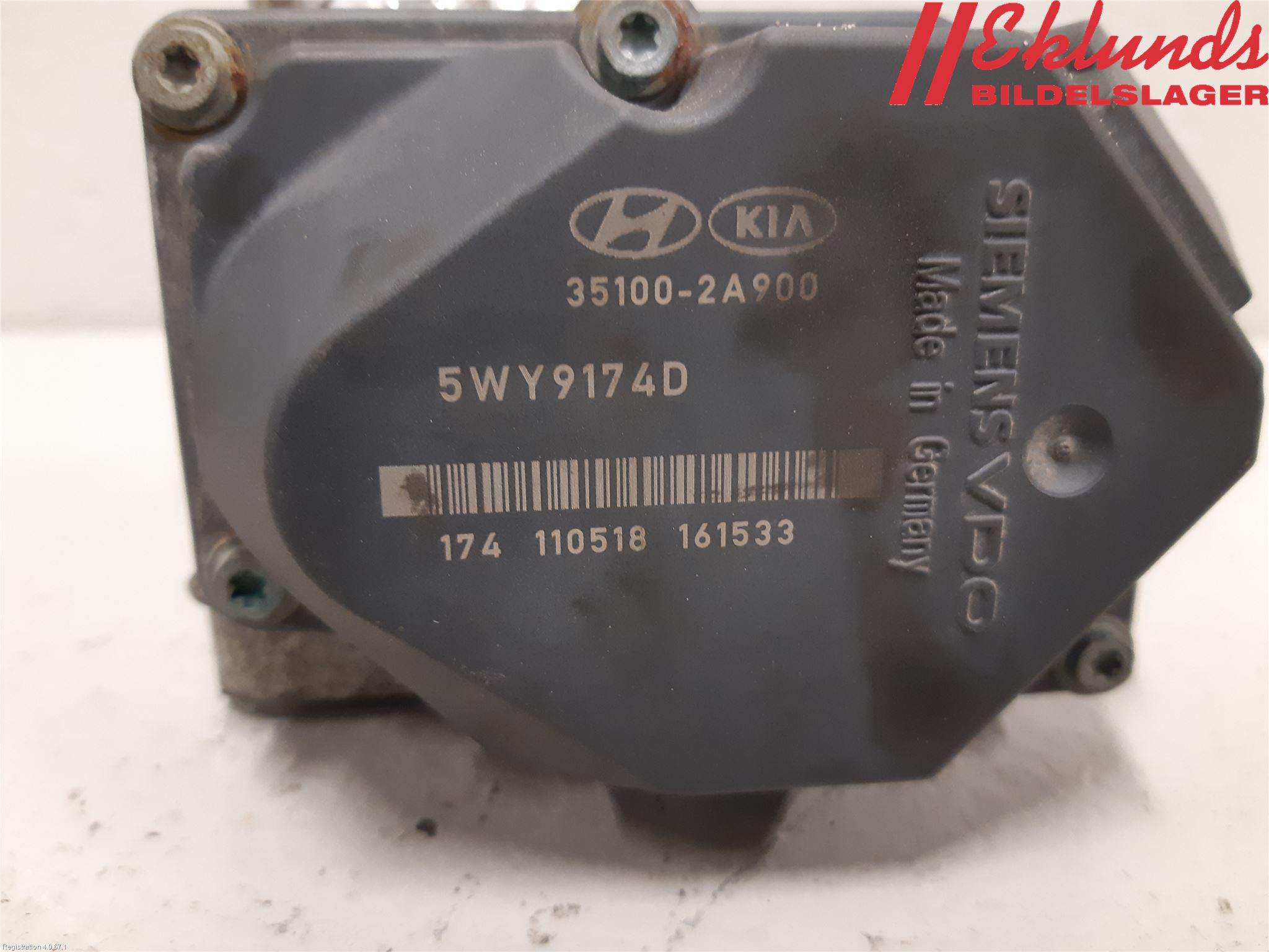 Kia CEED 06-12 Injspjällhus