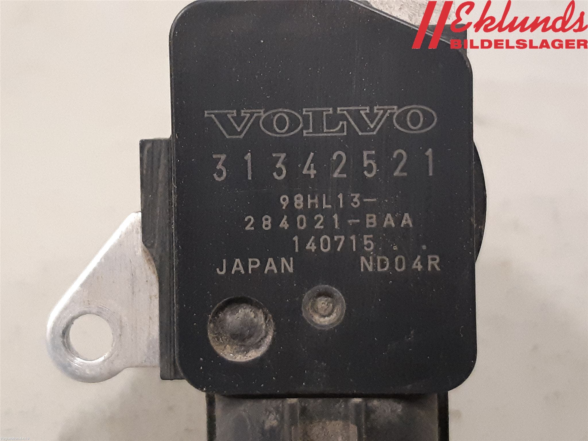 Volvo V60 14-18 Injluftmassamätare