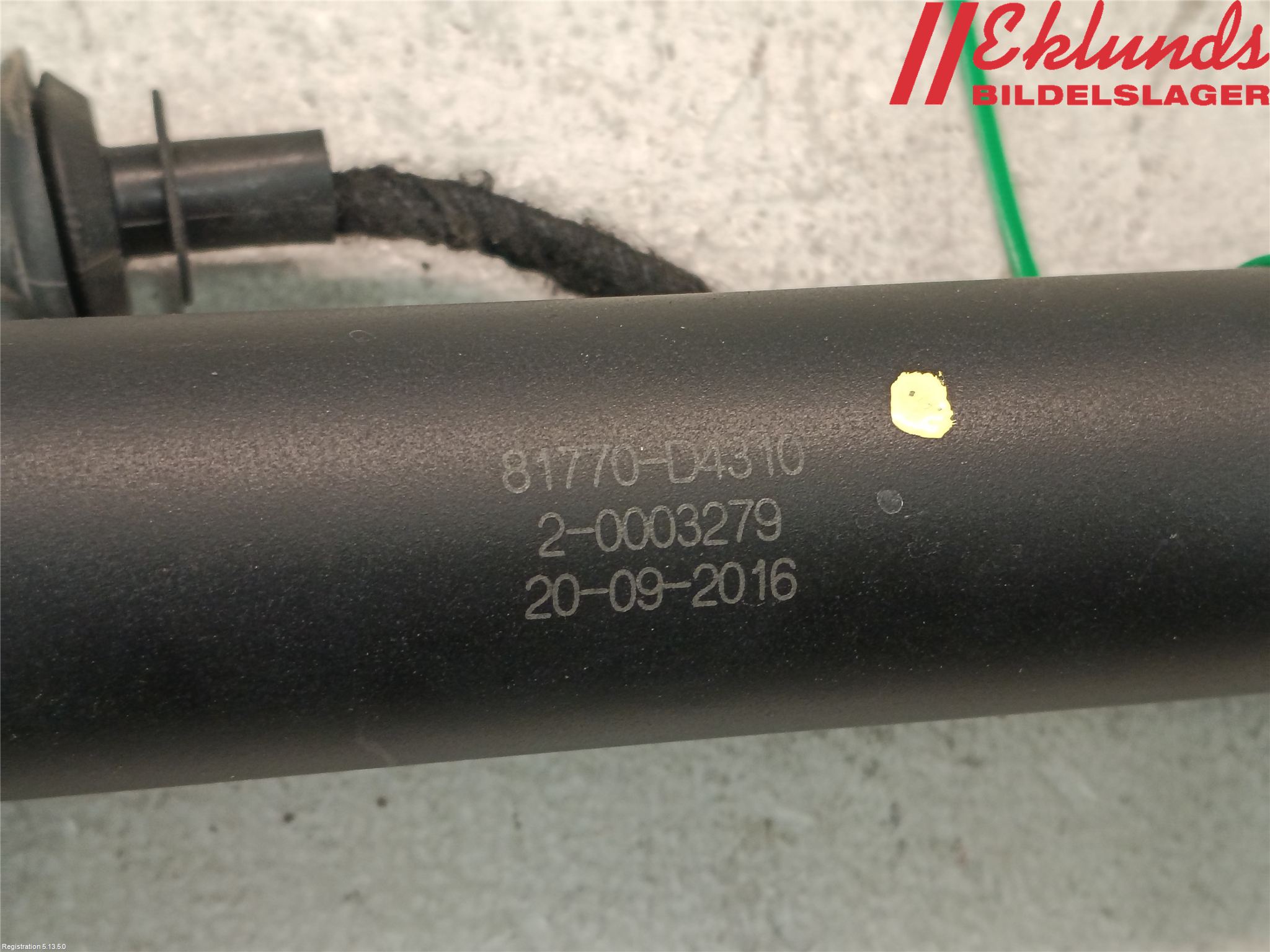 Kia OPTIMA 16-20 Bakluckeöppnare Automatisk