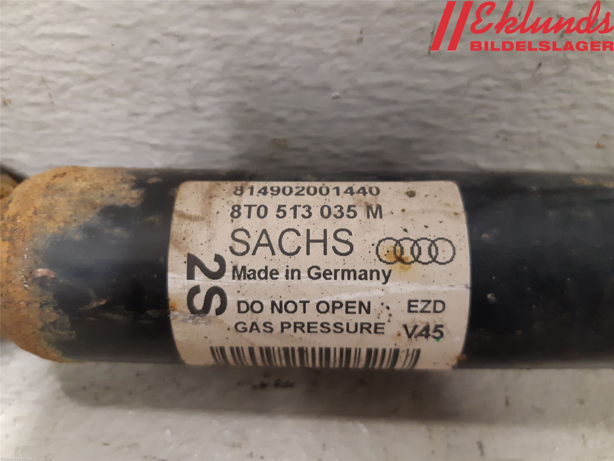 Audi A4 12-15 Stötdämpare Bak