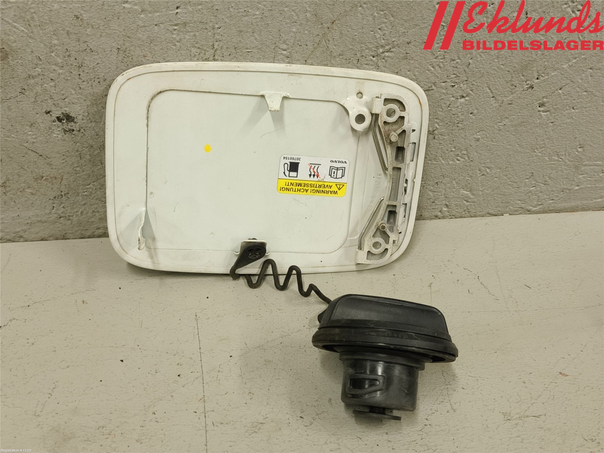 Volvo S40 08-12 Tanklucka