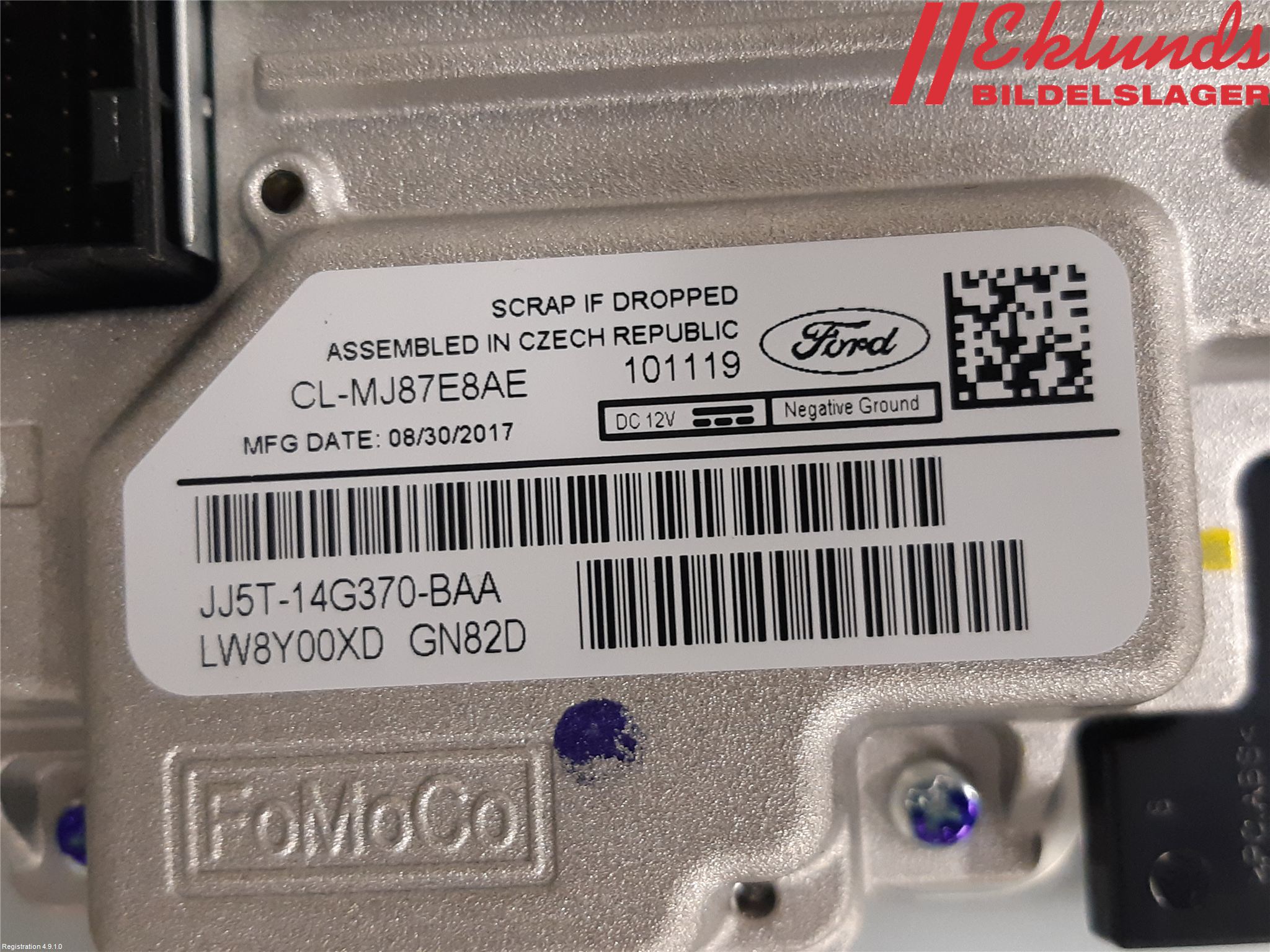 Ford KUGA 17-19 Cd Radio - Multimediapanel