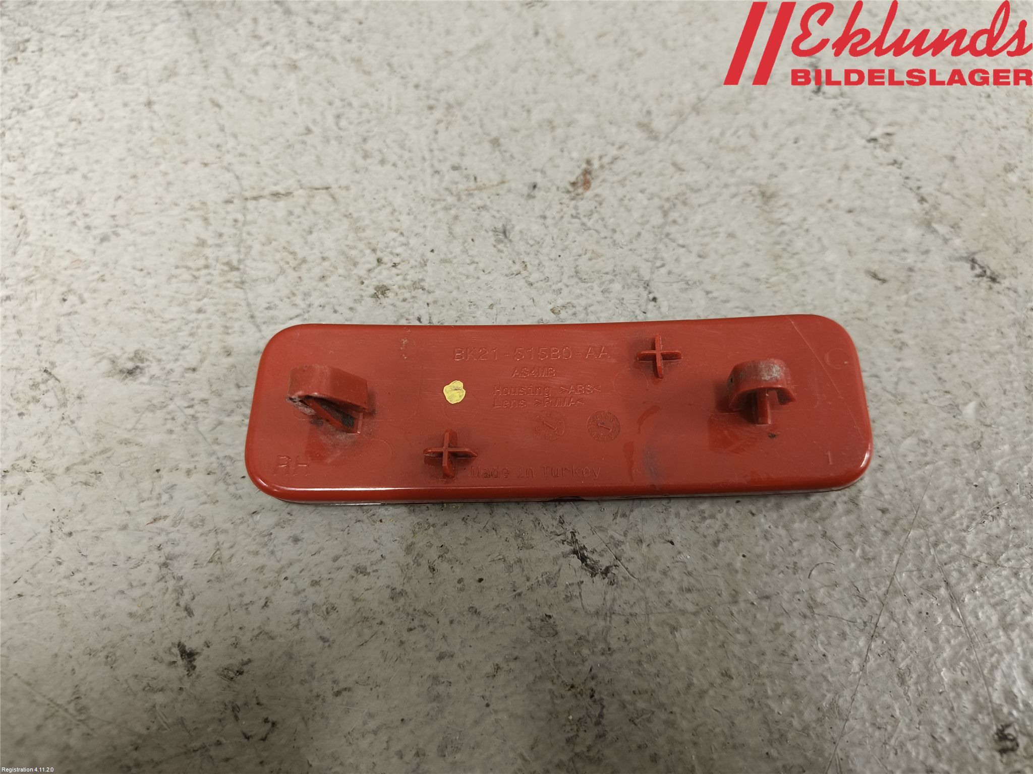 Ford TRANSIT/TOURNEO CUSTOM 13-24 Dimljus/Reflex Bak