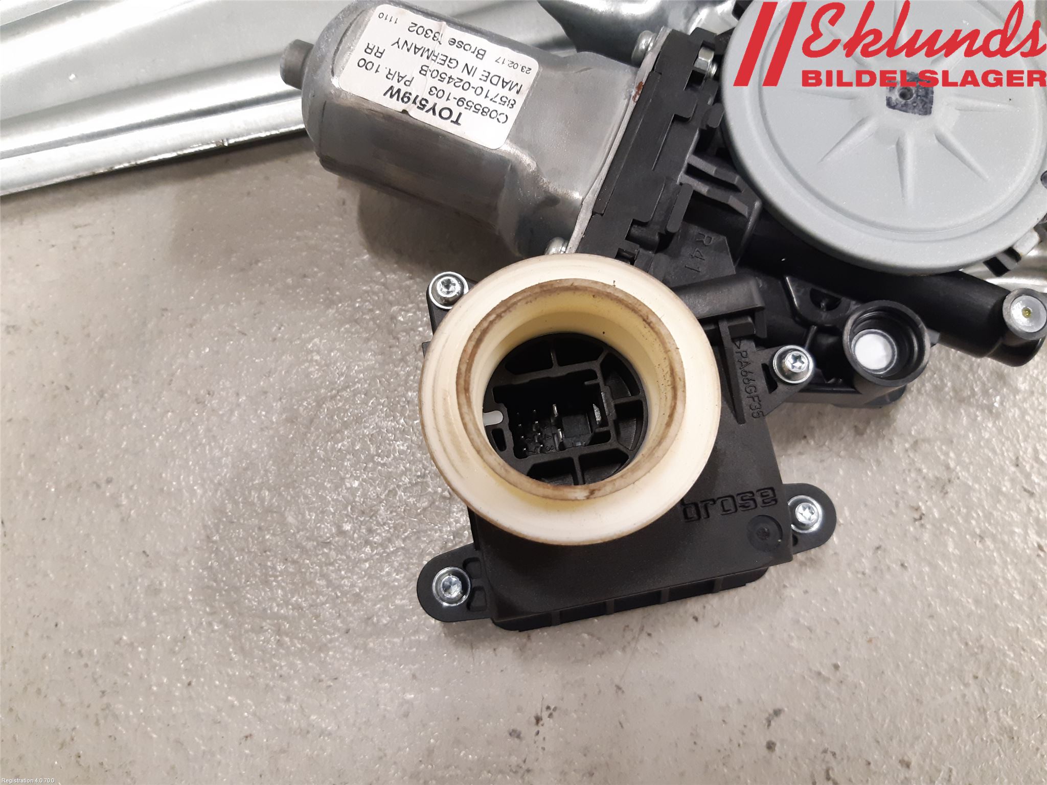 Toyota AURIS 13-19 Fönsterhiss El Kompl