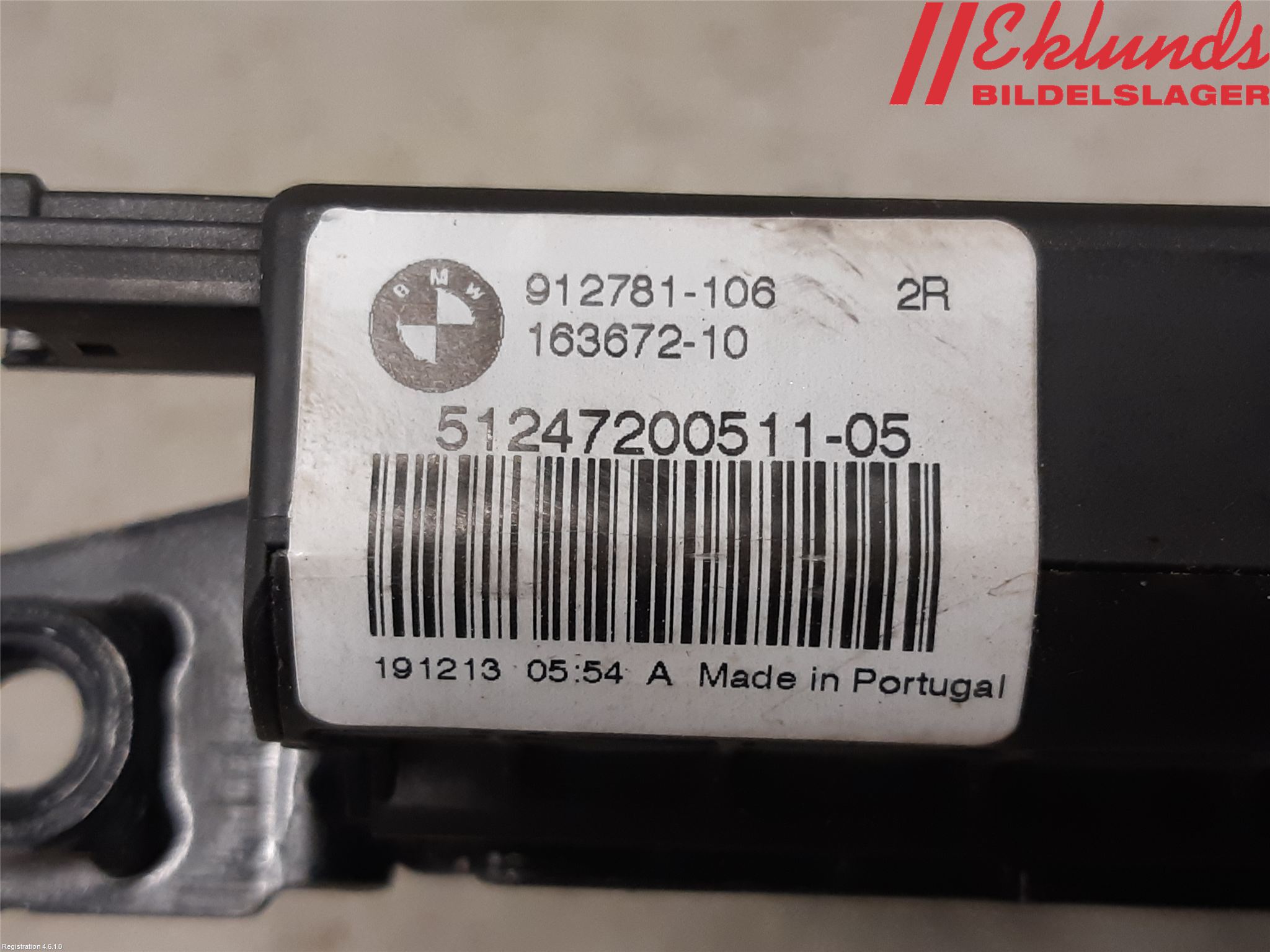 BMW X1 E84 10-15 Låskista Baklucka