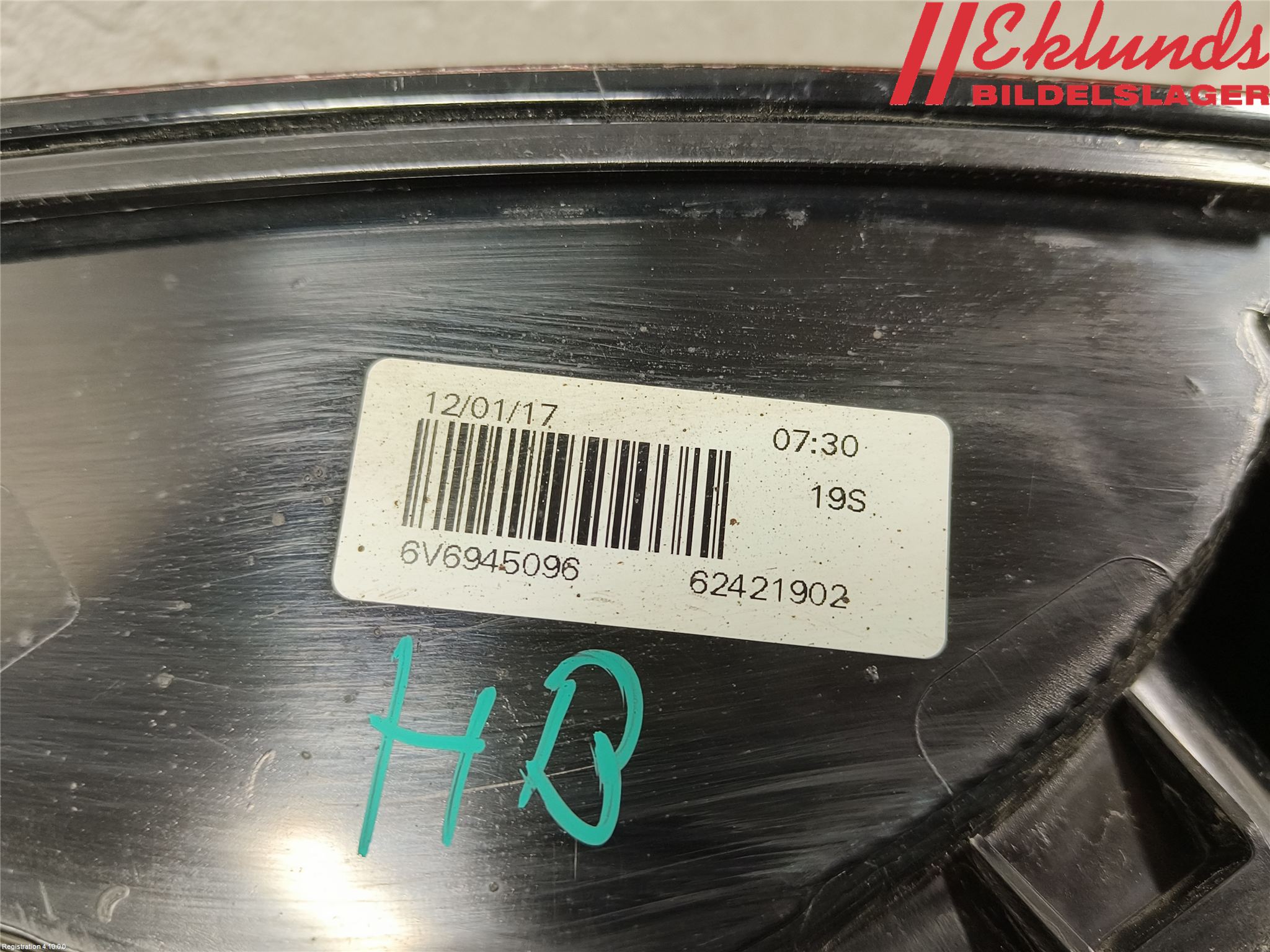 Skoda FABIA 15-21 Bakljus Höger