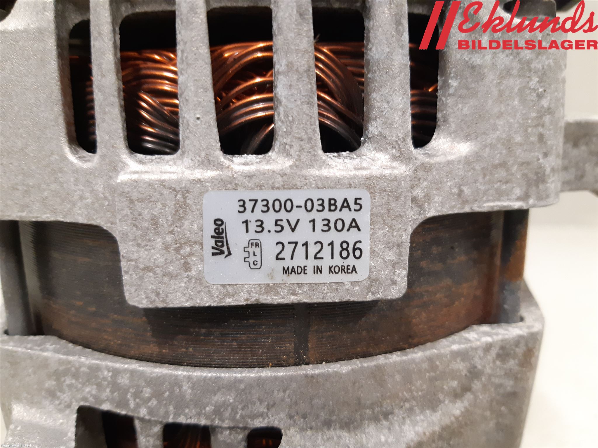 Kia RIO 17- Generator