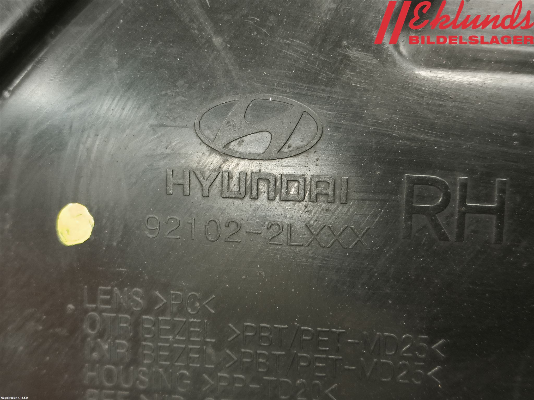 Hyundai i30 FD 07-12 Strålkastare Höger