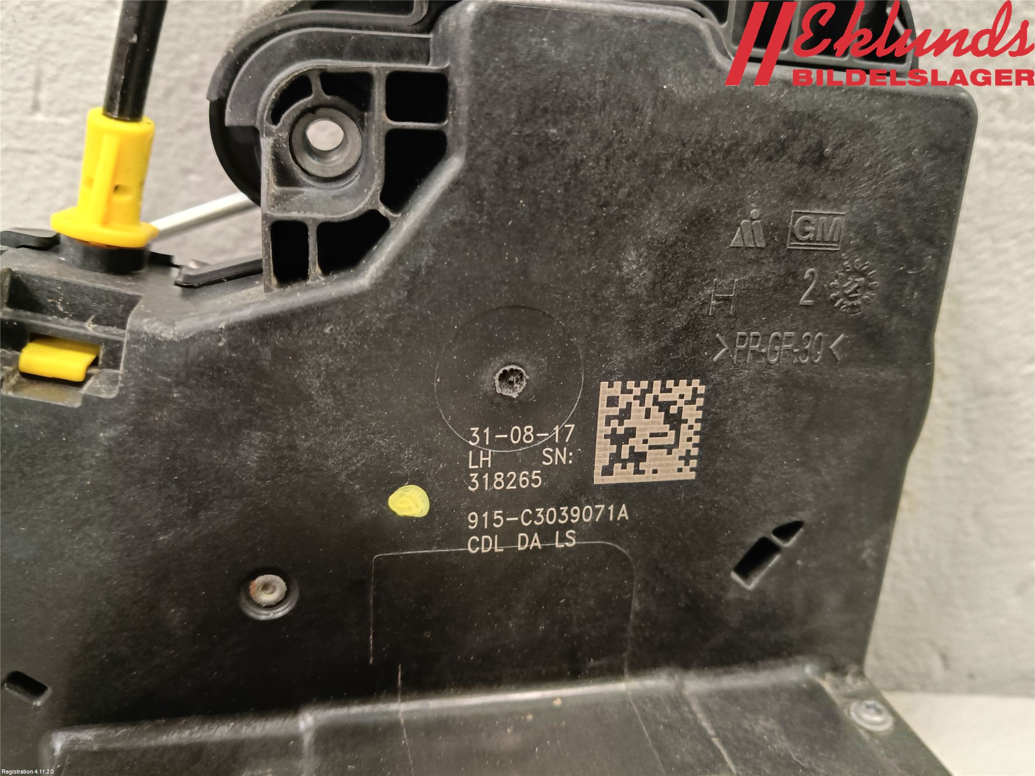 Opel ASTRA K 16-22 Låskista-Dörrlås