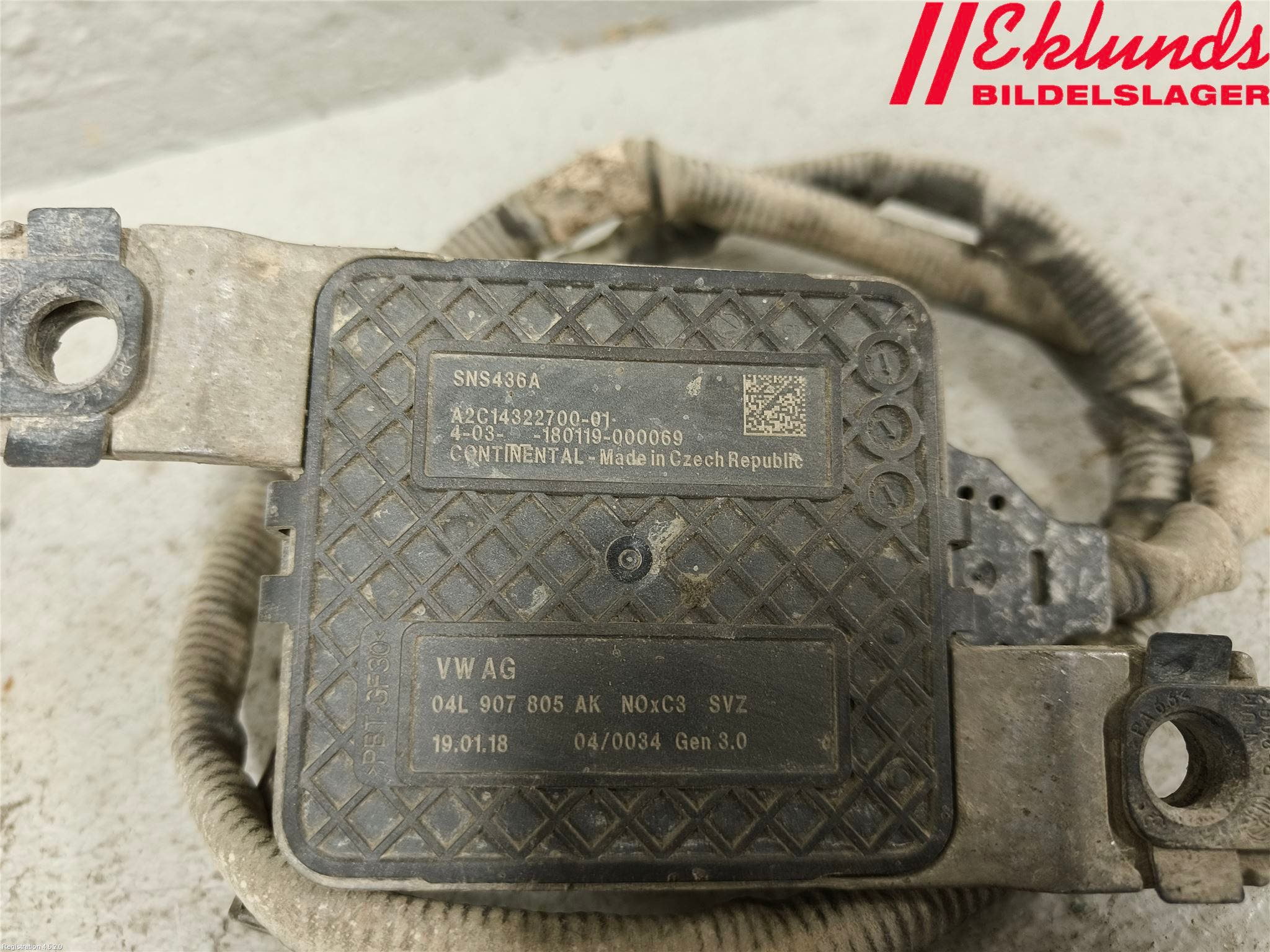 Volkswagen VW CRAFTER II / E-CRAFTER 17- Injlambdasond