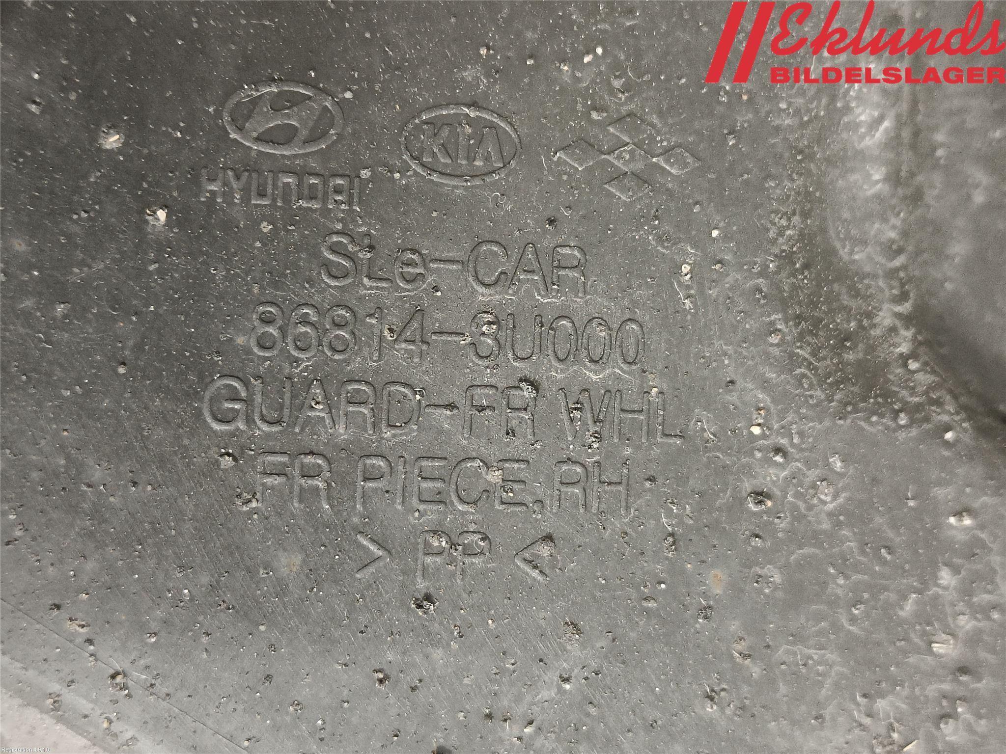 Kia SPORTAGE (SL) 11-15 Skärm Inner