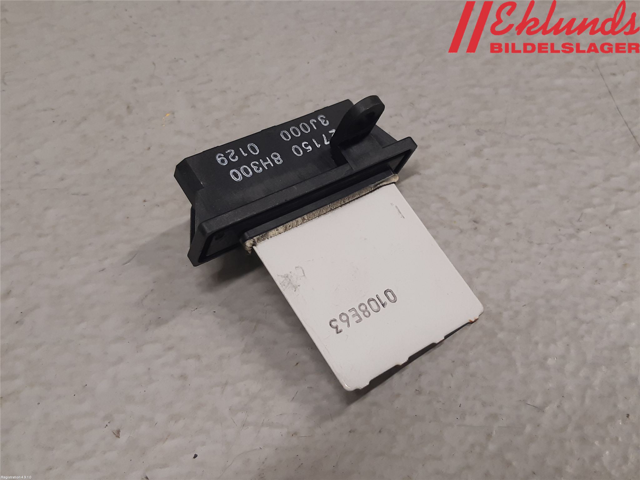 GM CHEVROLET SPARK Värmefläktsmotstånd