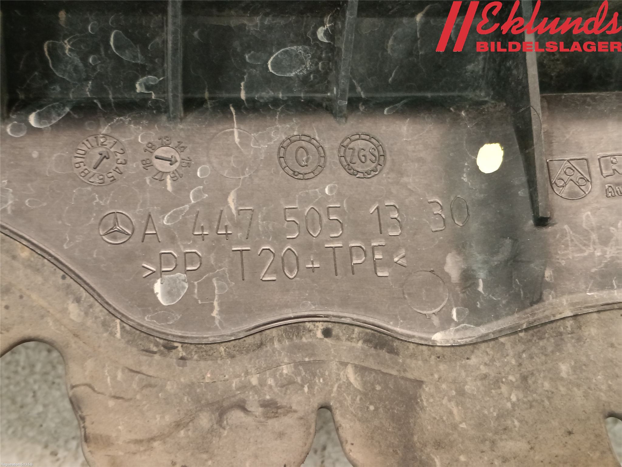 Mercedes-Benz MB VITO/V-KLASS (W640,W447,W448) 14- Deflektor Plåt-Plast Kylning