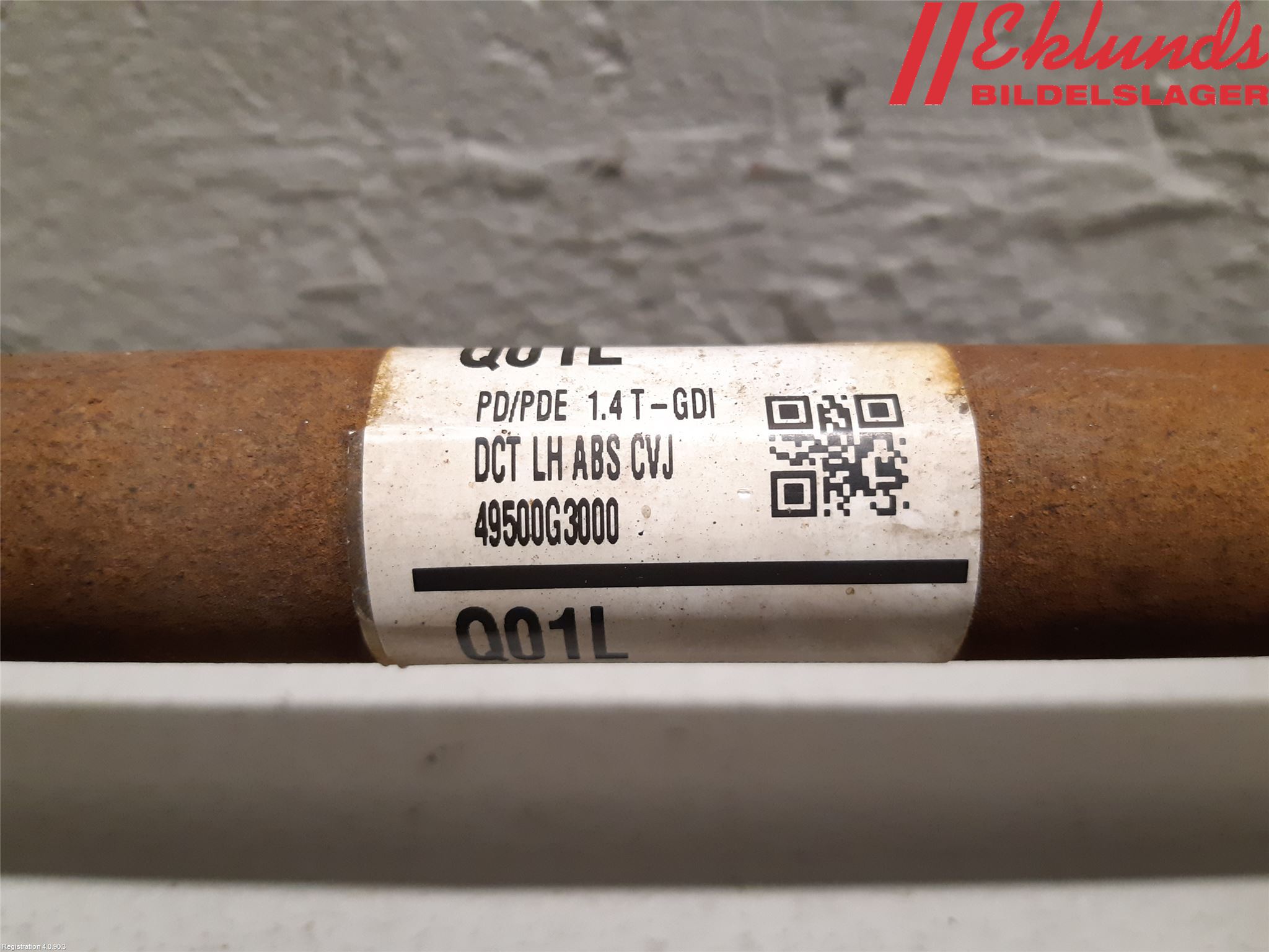 Kia CEED/CEED SW 19- Drivaxel Fram Vänster