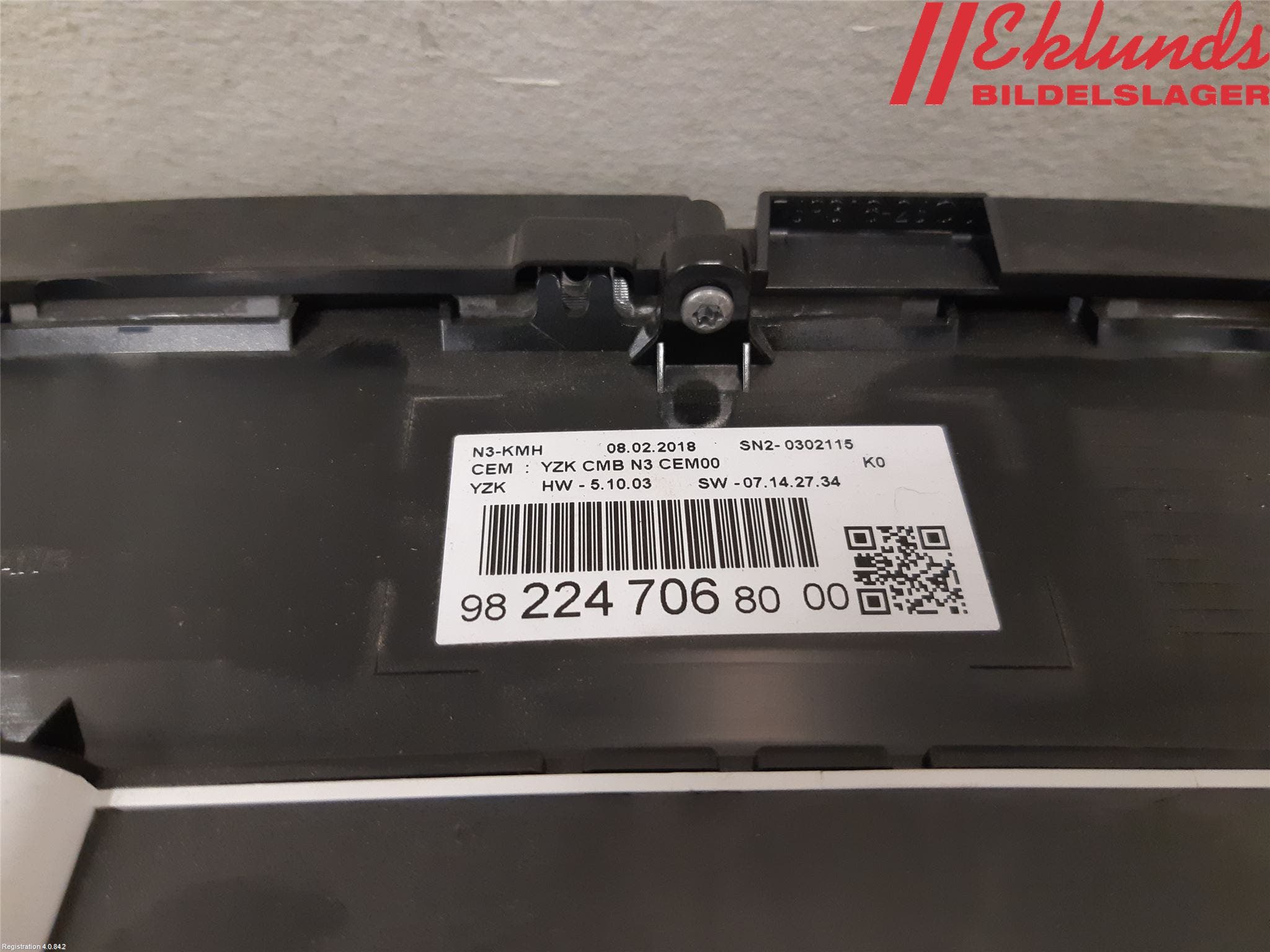 Toyota PROACE II 16- Instrument Komb