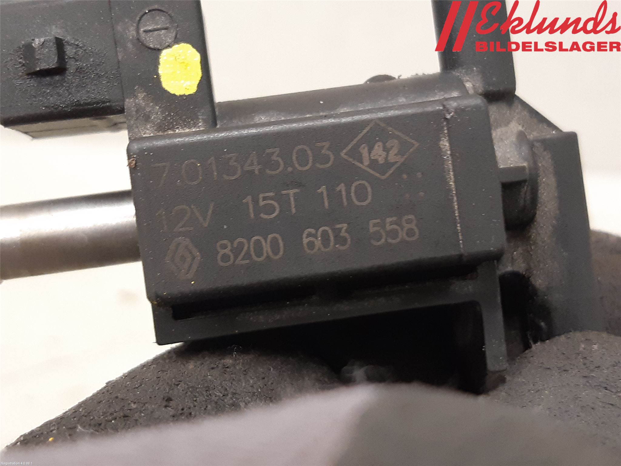 Renault CLIO IV 12-16 Magnetventil Laddtryck