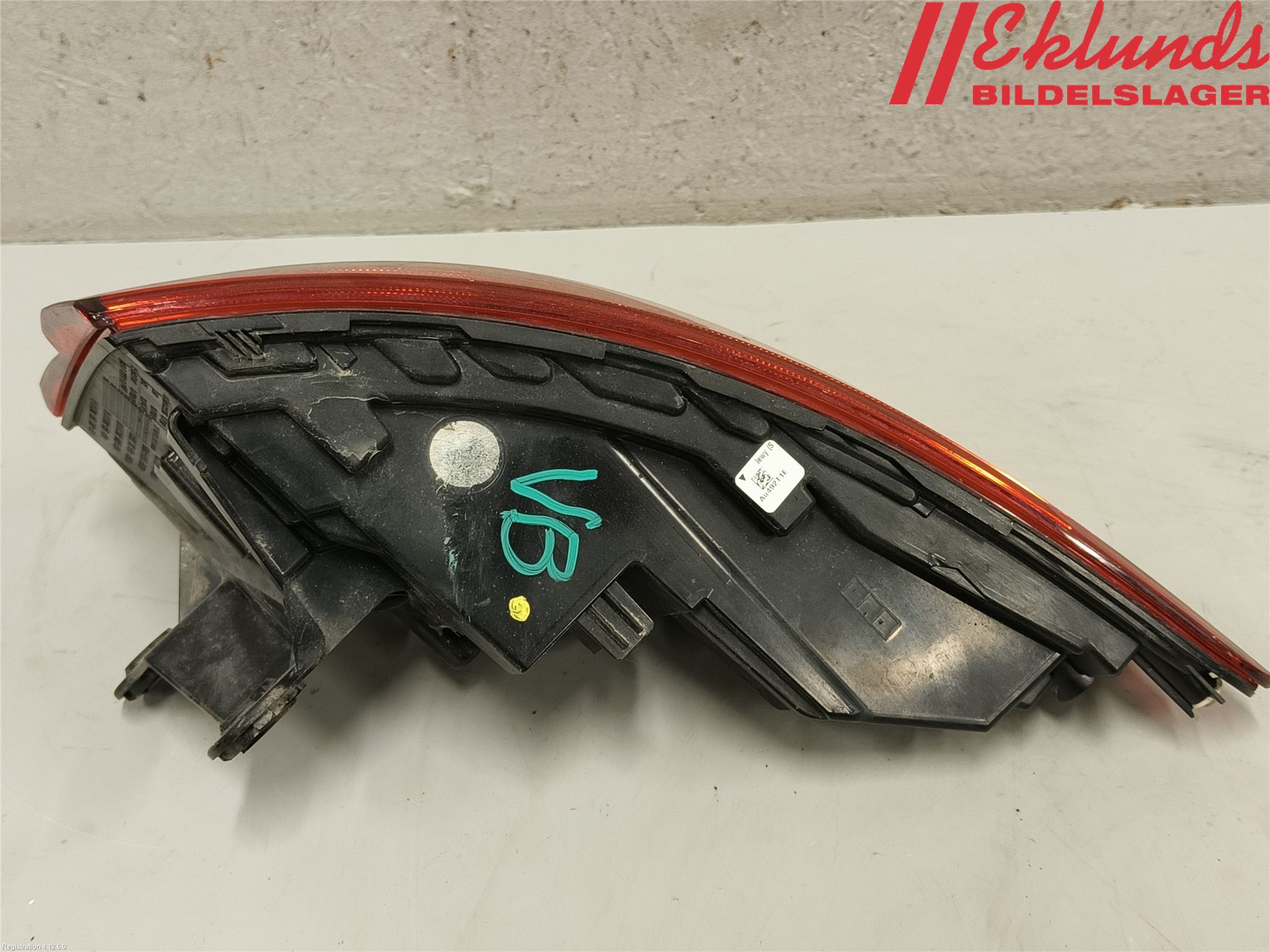 Audi A4/S4 B9 16-19 Bakljus Vänster