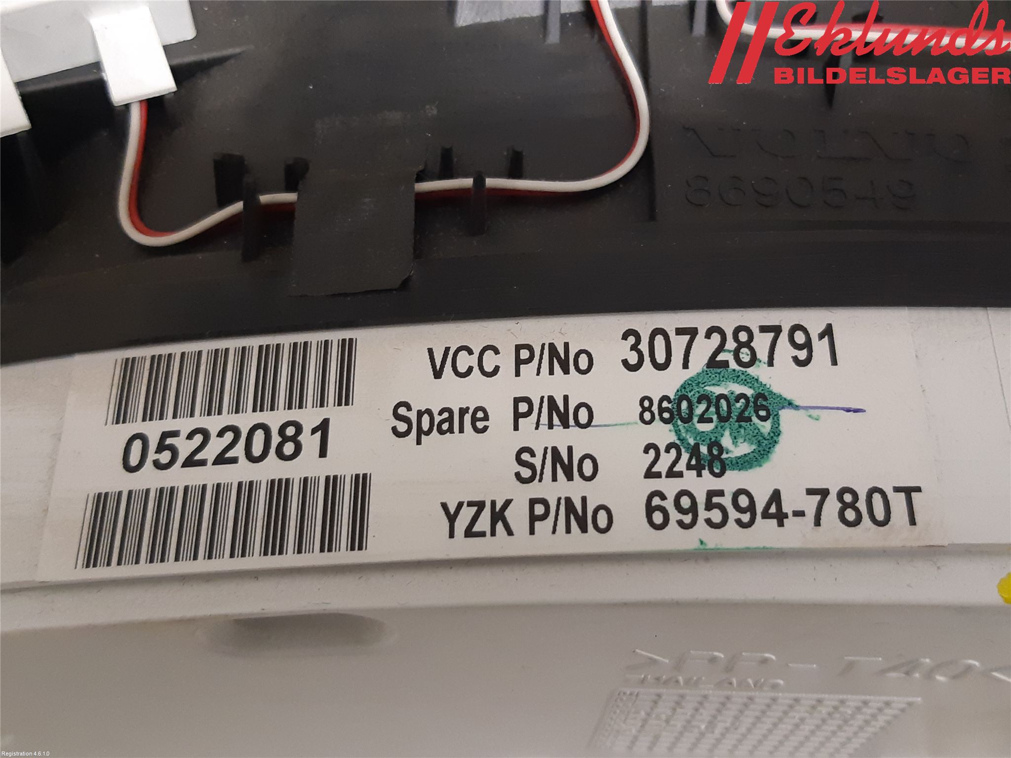 Volvo V70 05-08 Instrument Komb