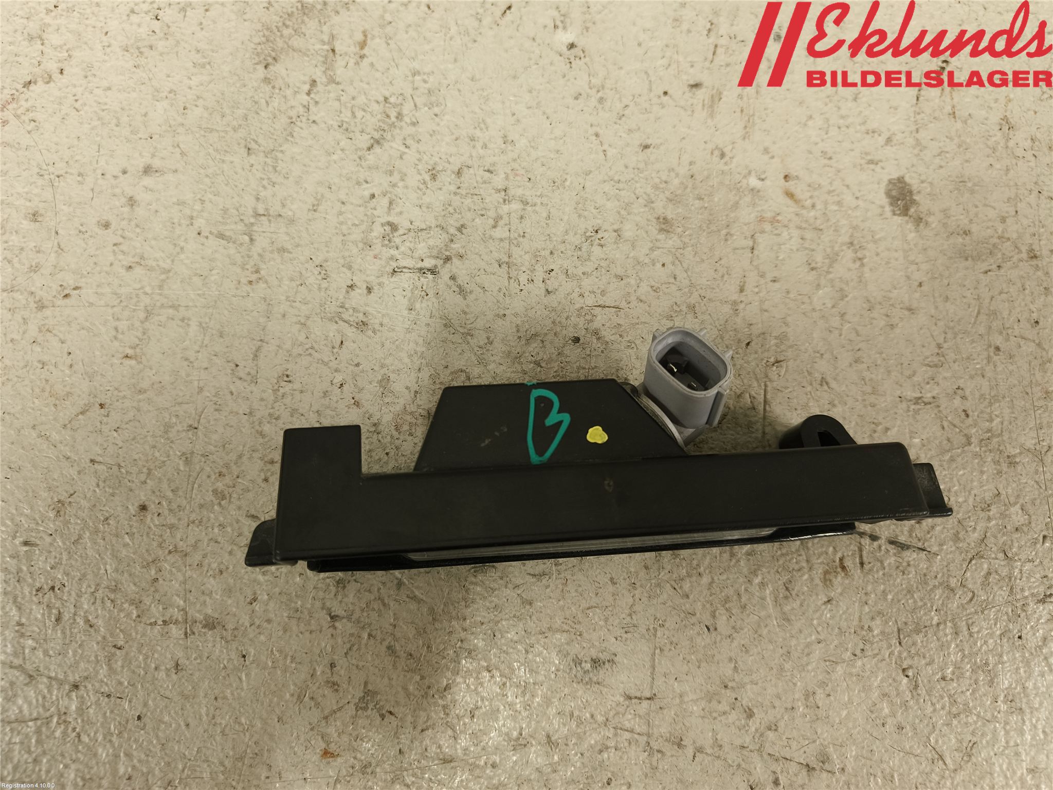 Toyota AURIS 13-19 Skylt Belysning