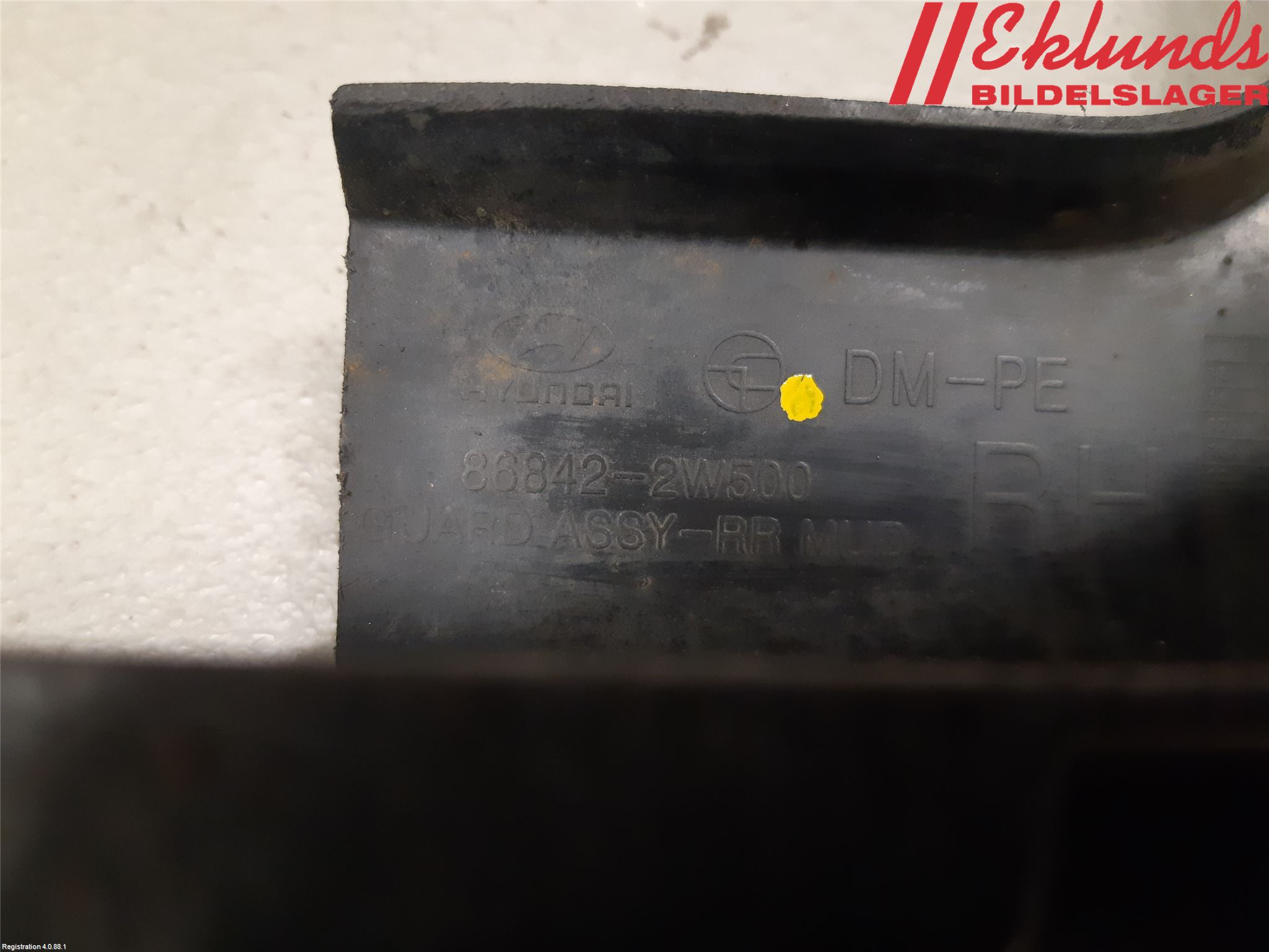 Hyundai SANTA FE 13-18 Stänkskydd