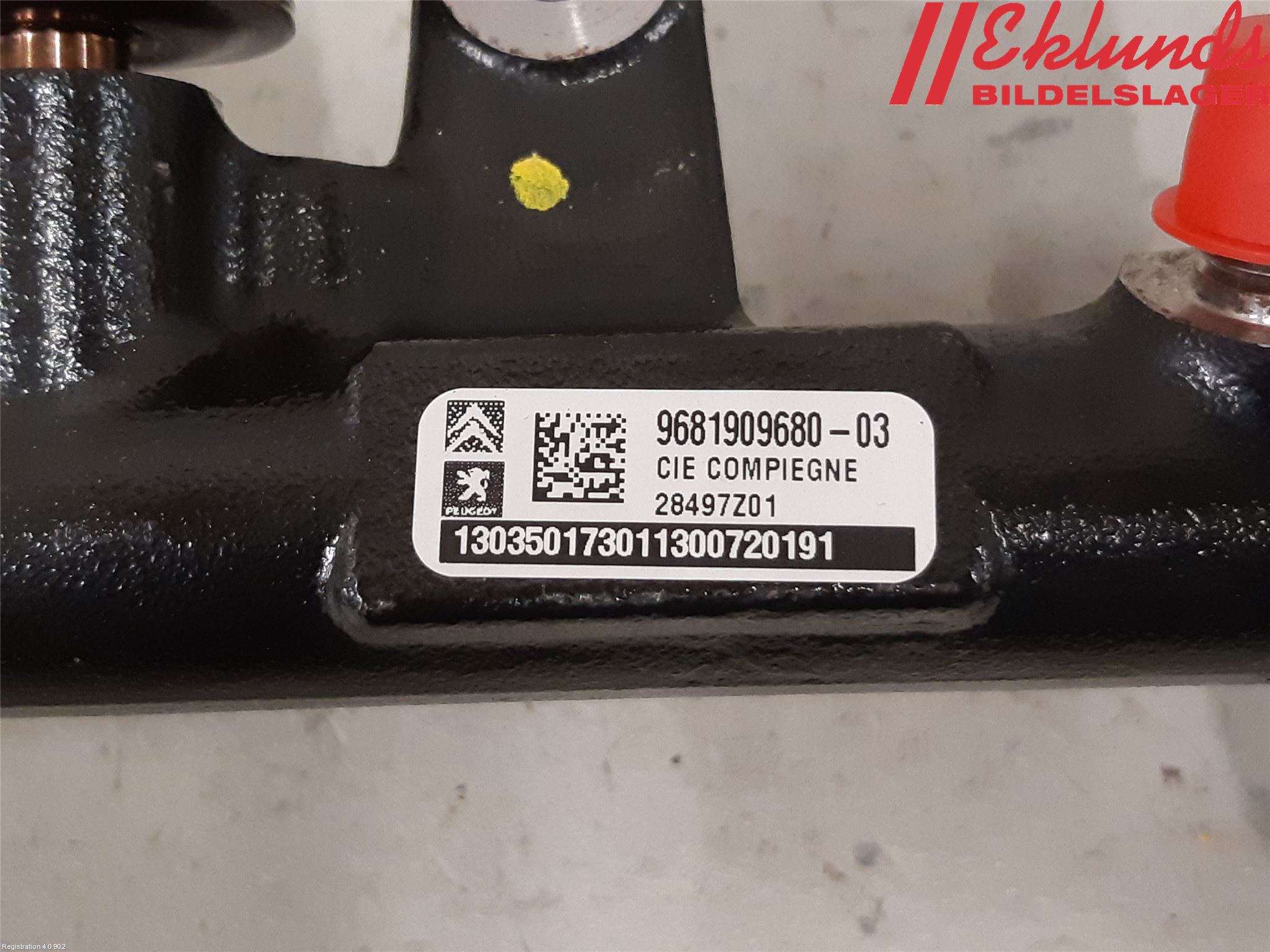 Citroen DS5 Injbränslefördelare