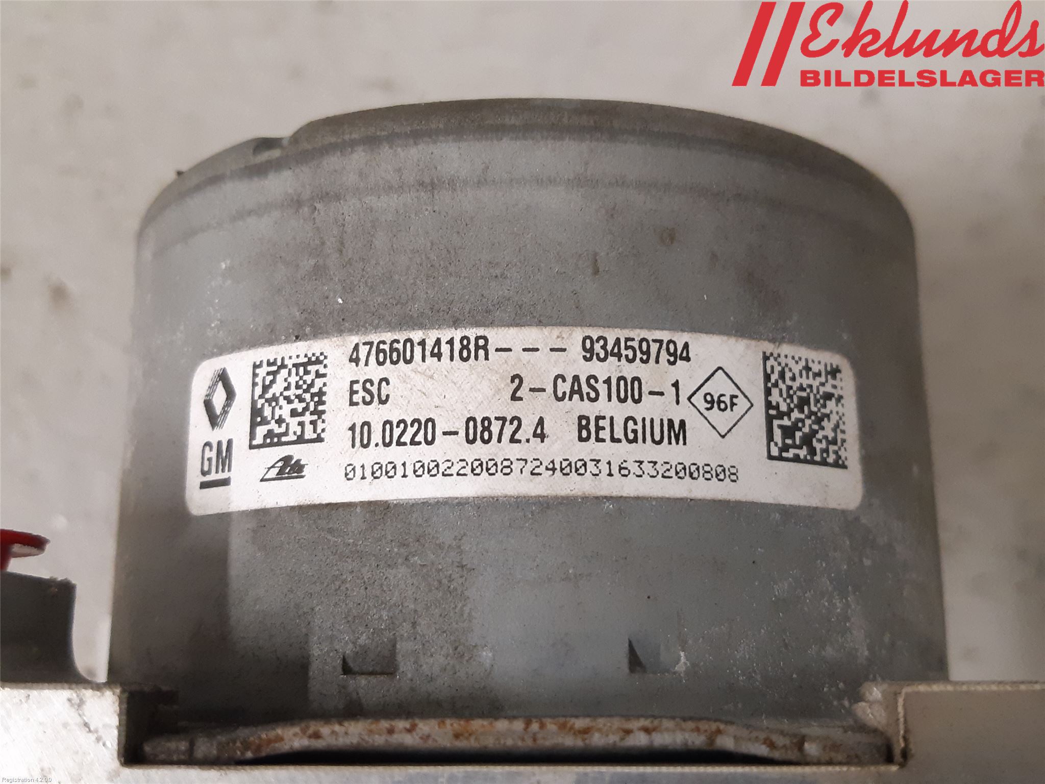 Opel VIVARO 15-19 Abs Hydraulaggregat