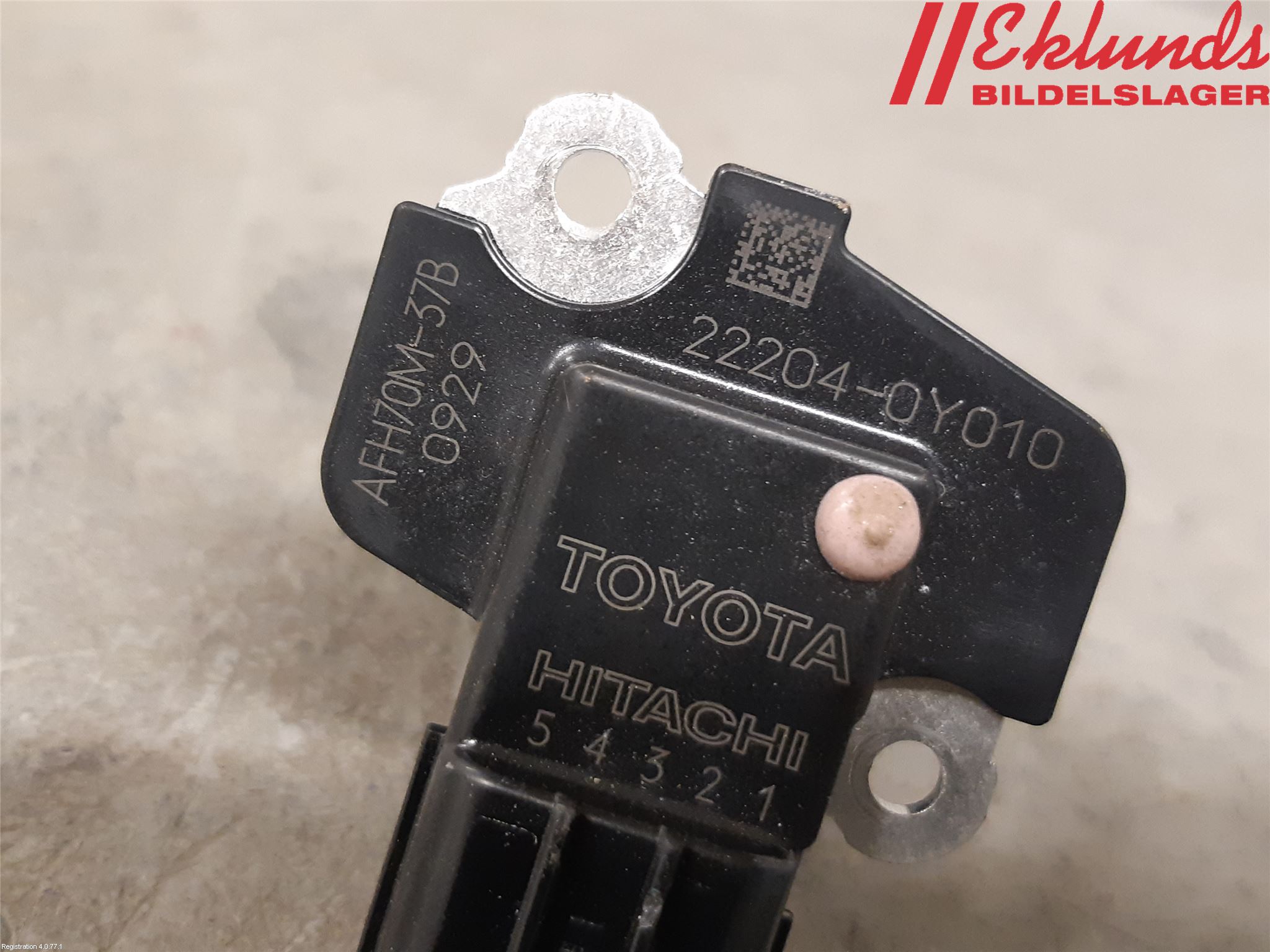 Toyota COROLLA 19- Injluftmassamätare