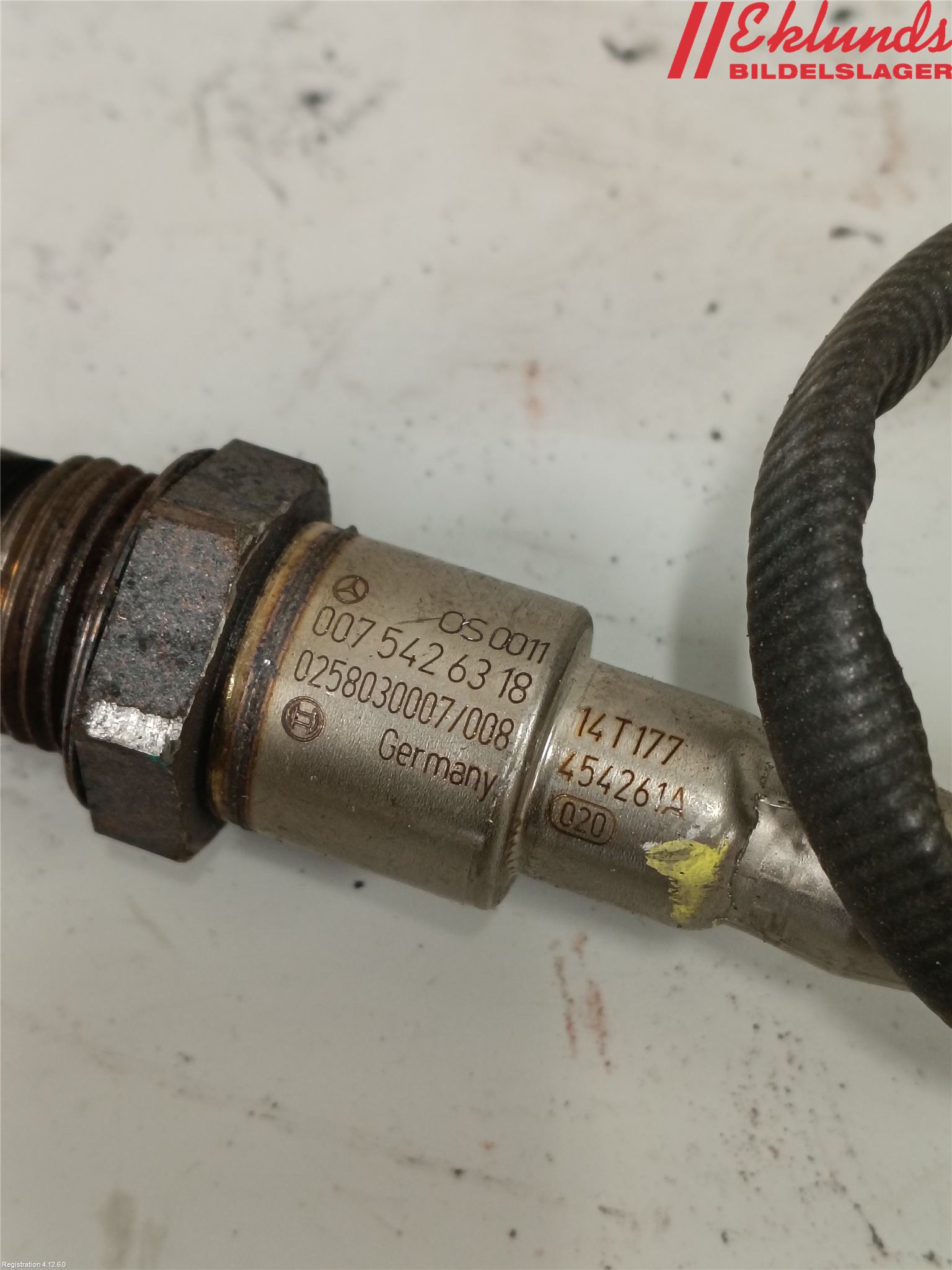 Mercedes-Benz MB B-KLASS (W246/W242) 12-19 Sensor Avgas