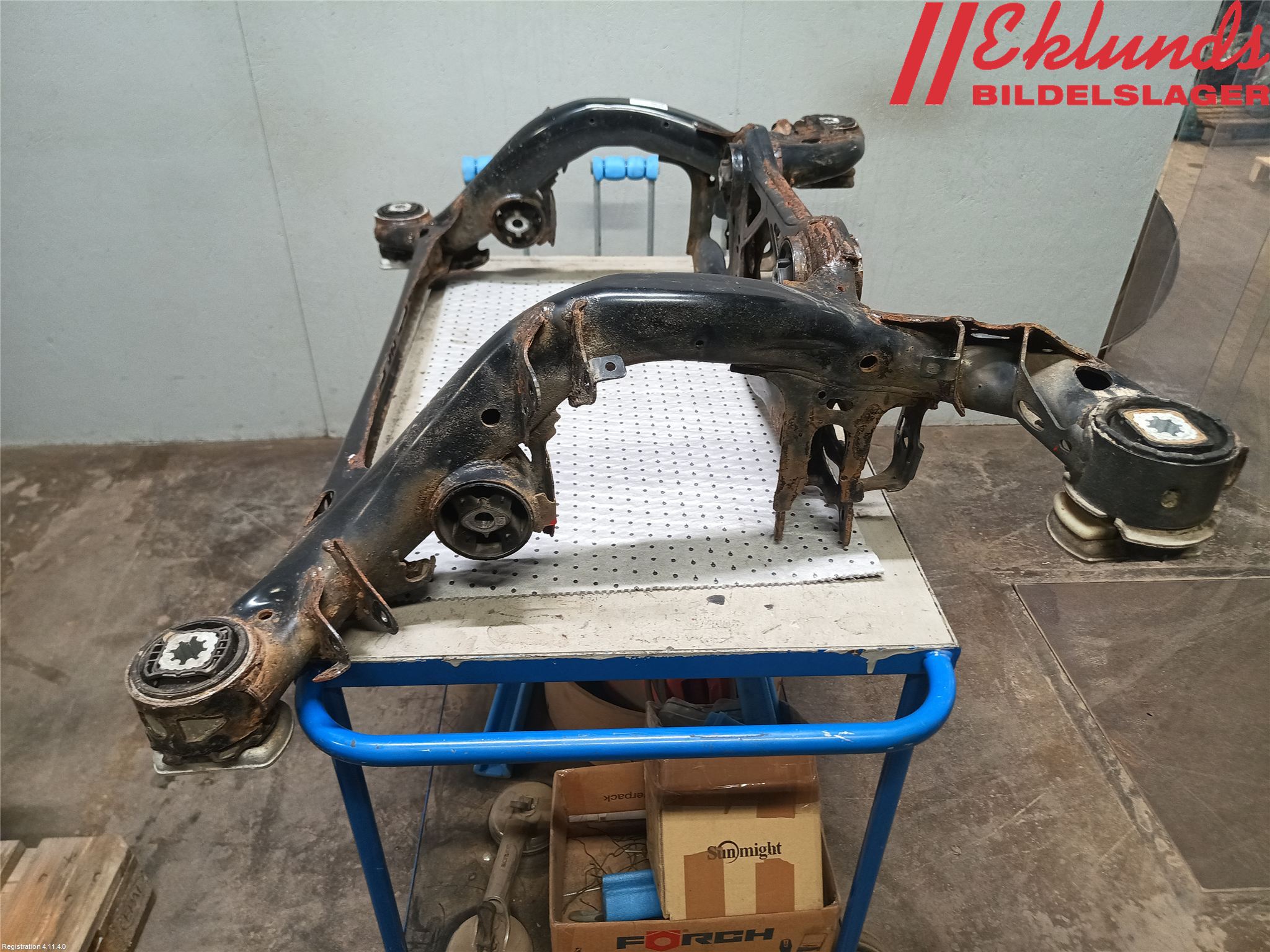 Audi E-TRON, S GE 19- Bakaxelbalk