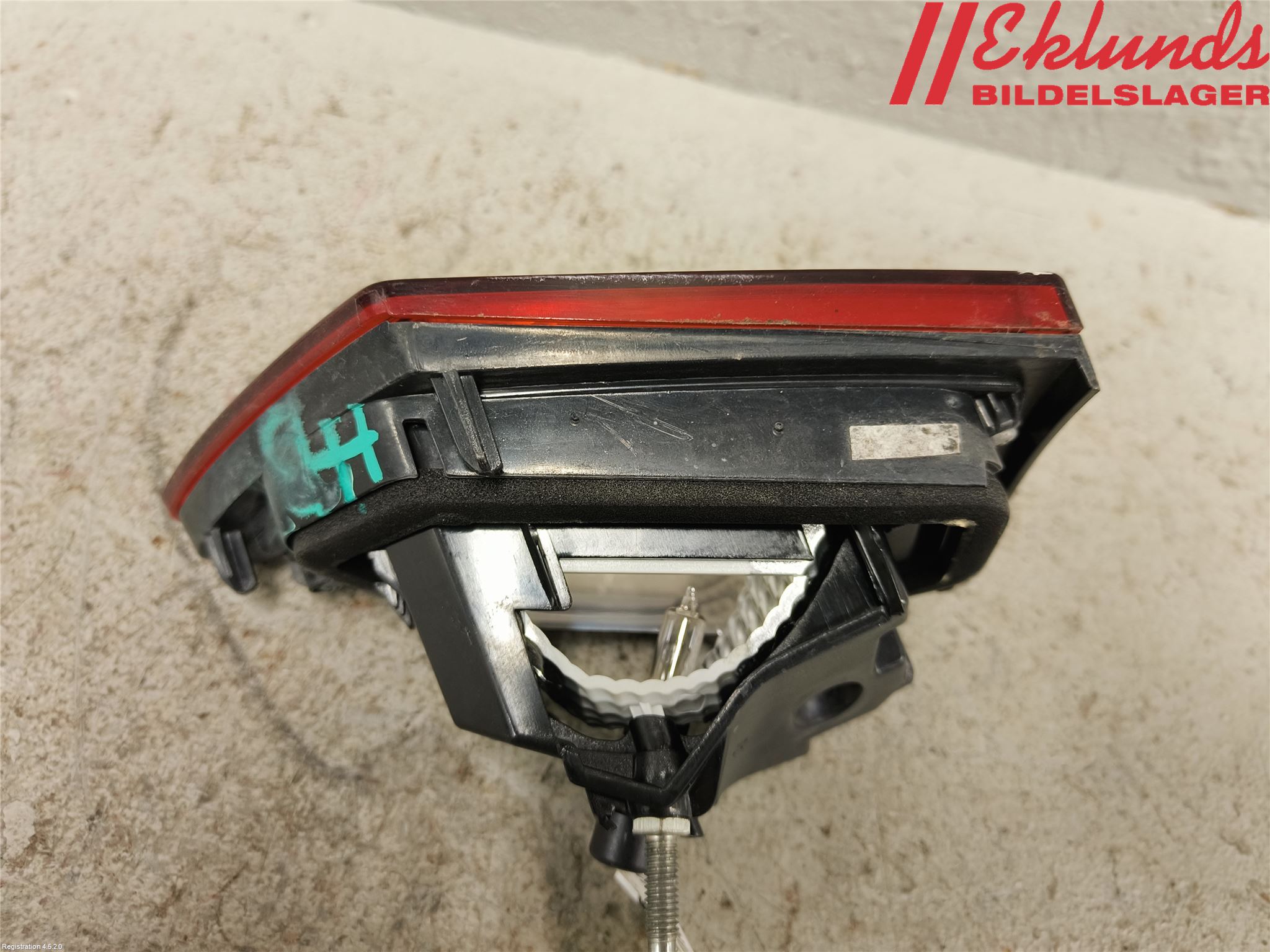 Renault CLIO IV 12-16 Bakljus Lucka Hö