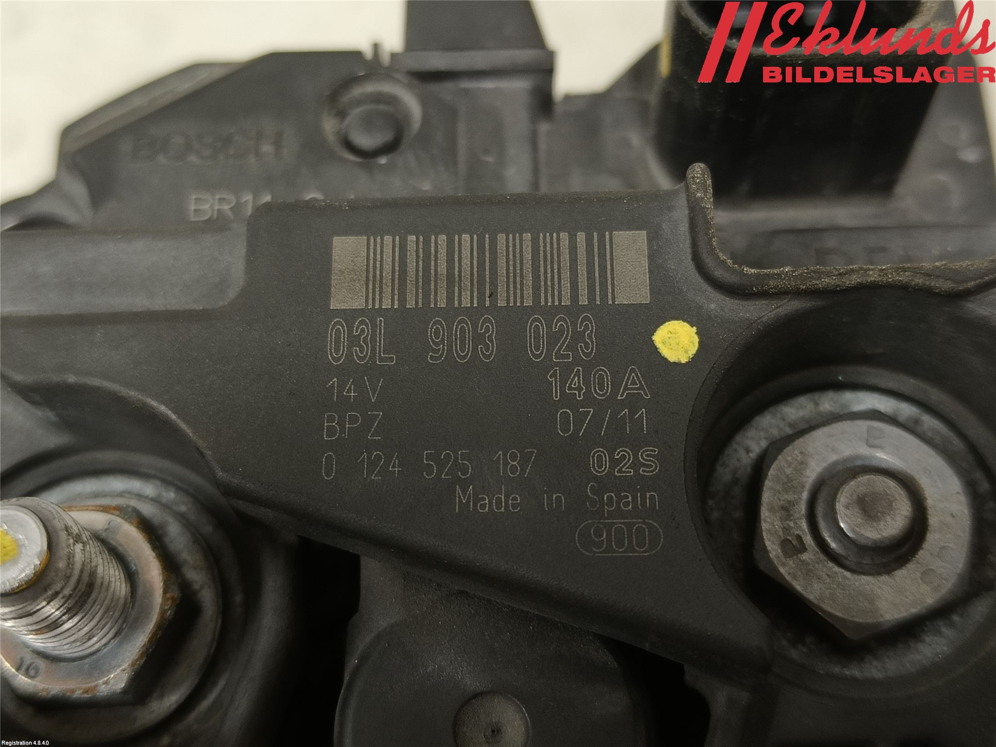 Audi A3/S3 05-13 Generator