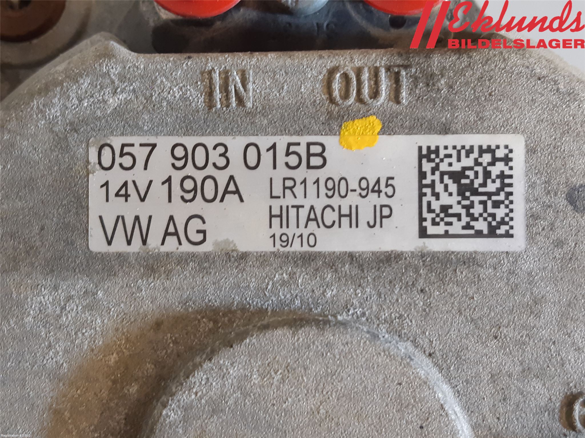 Audi Q7/SQ7 Generator